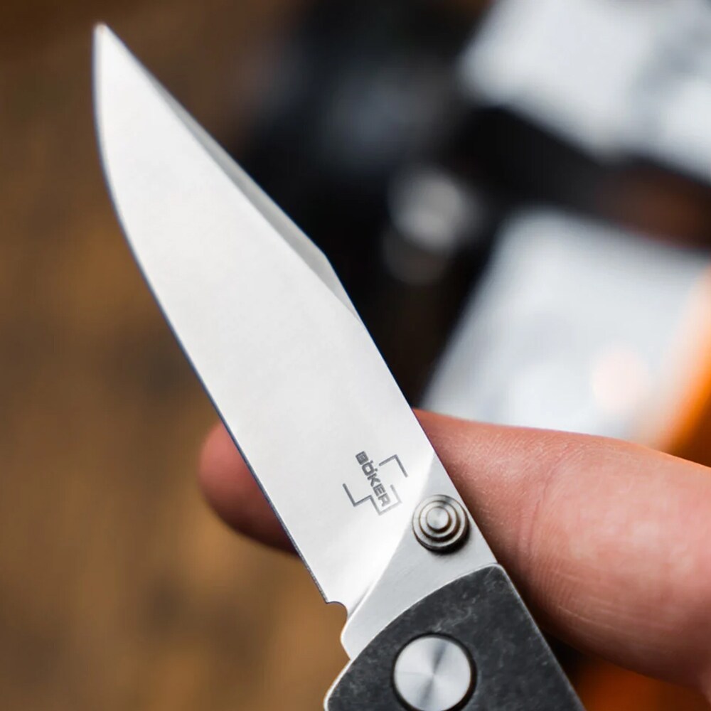 Складаний ніж Boker Plus Atlas Clip-Point - Graphite