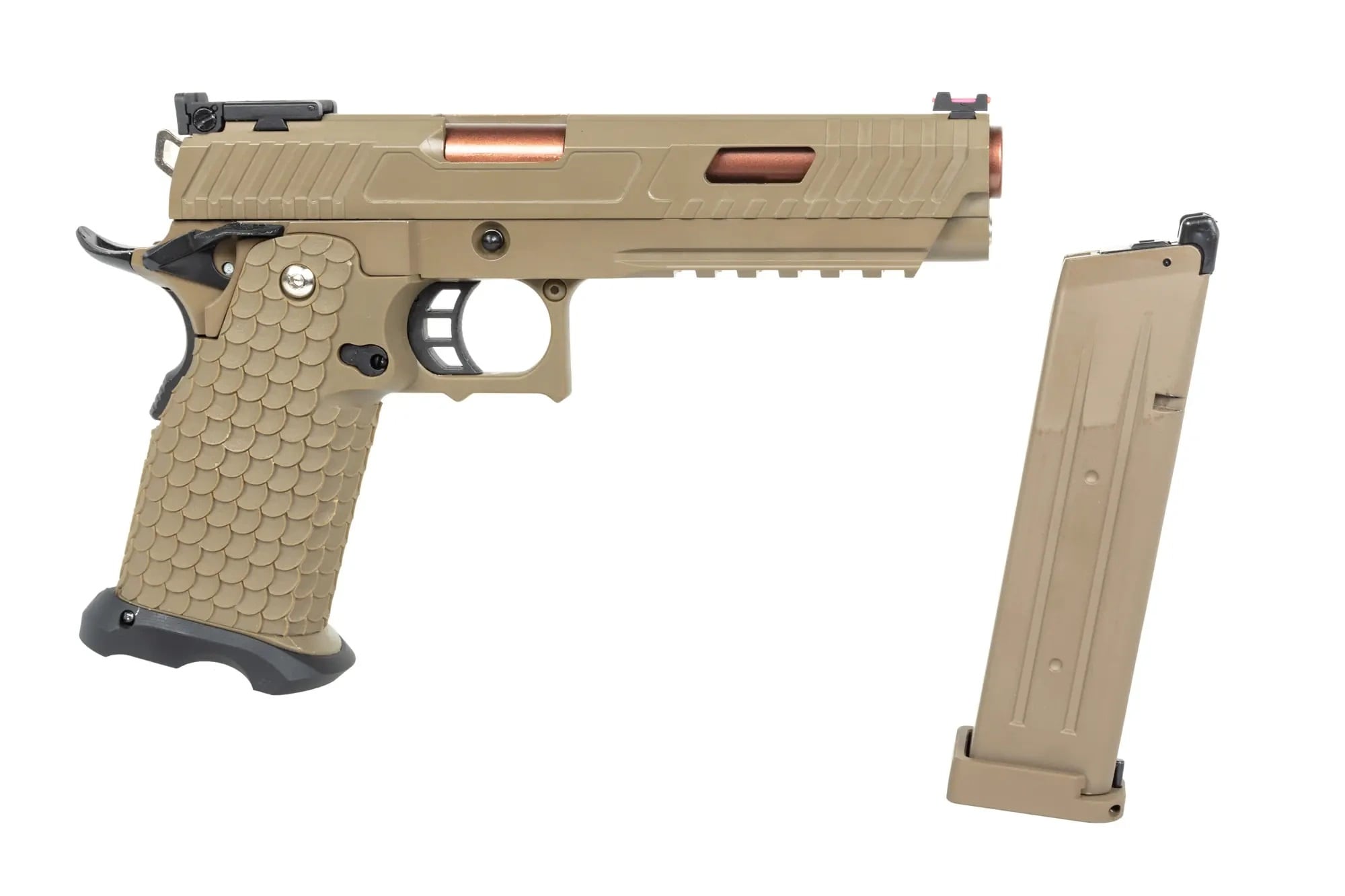 Pistolet GBB E&C EC-2102 - Flat Dark Earth