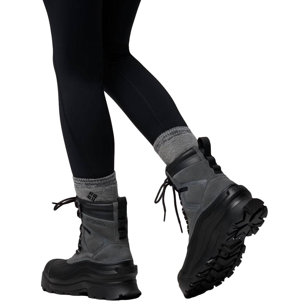 Columbia Bugaboot Canyon Waterproof Snow Boots Women's Shoes - Grey