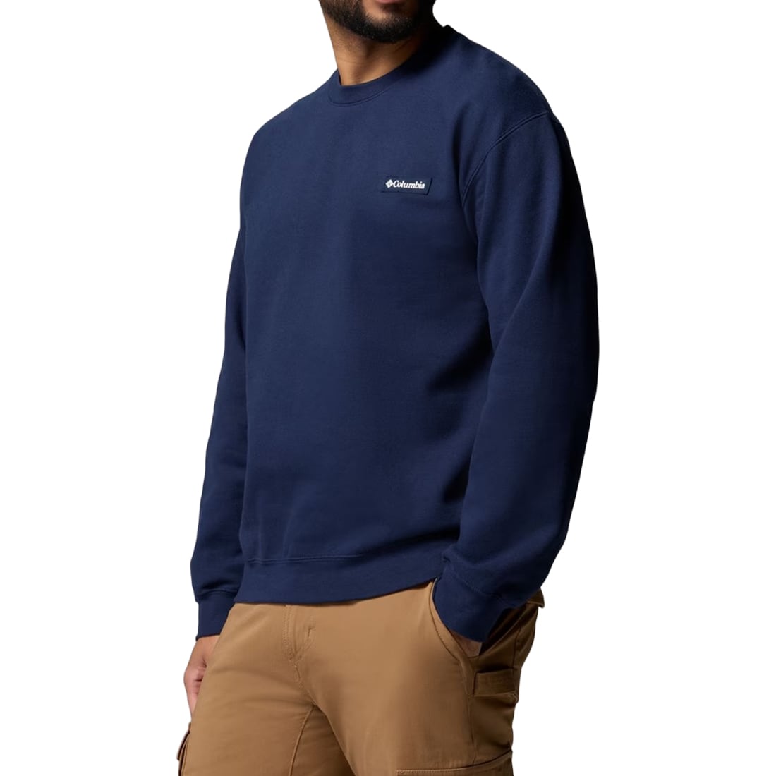 Columbia Oakwind Crew Sweatshirt - Collegiate Navy