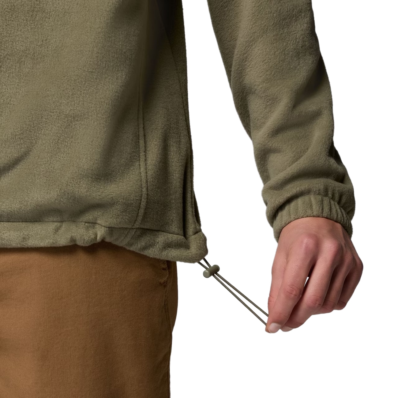Polar Columbia Steens Mountain Half Zip Fleece Pullover - Stone Green