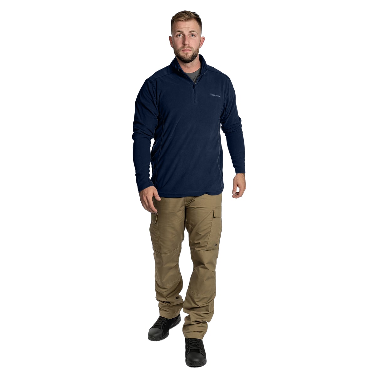 Polar Columbia Klamath Range II Half Zip - Collegiate Navy Solid