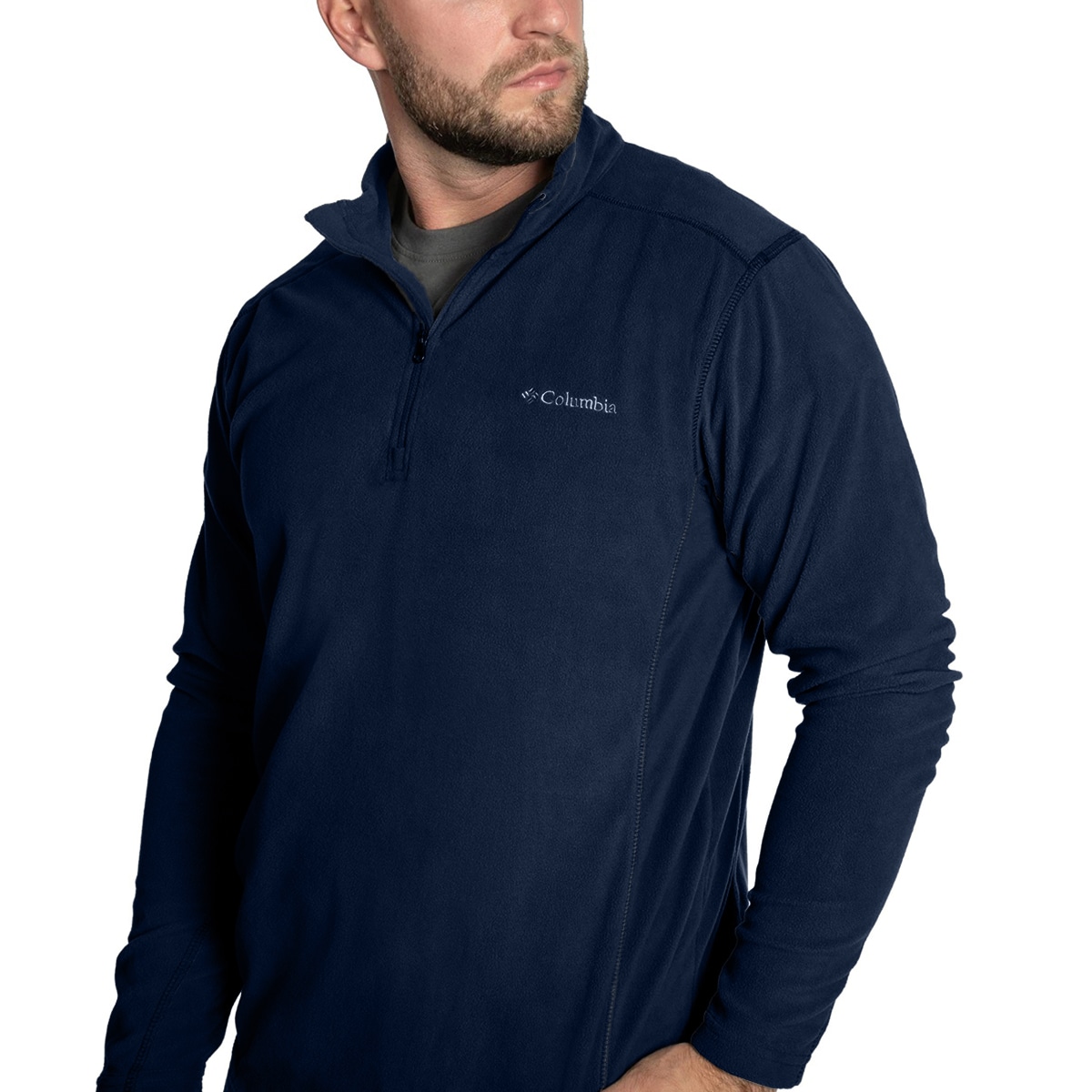 Polar Columbia Klamath Range II Half Zip - Collegiate Navy Solid