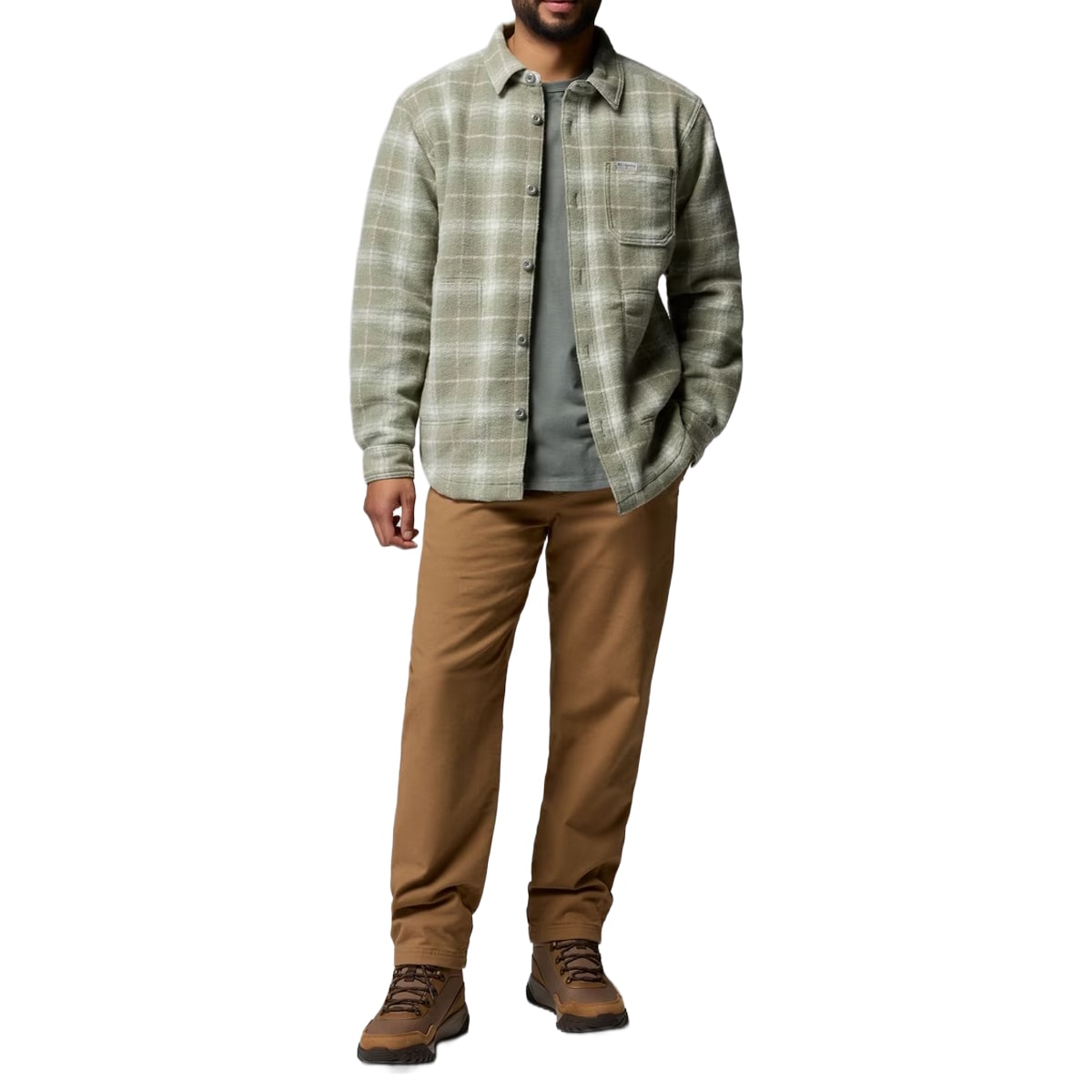 Koszula Columbia Hunter Arch Shirt Jacket - Sedona Sage/Bivy Plaid