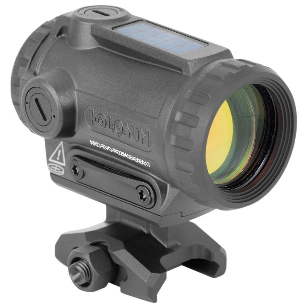 Holosun Aro Evo Red Dot Sight 2 MOA Solar Panel - Black