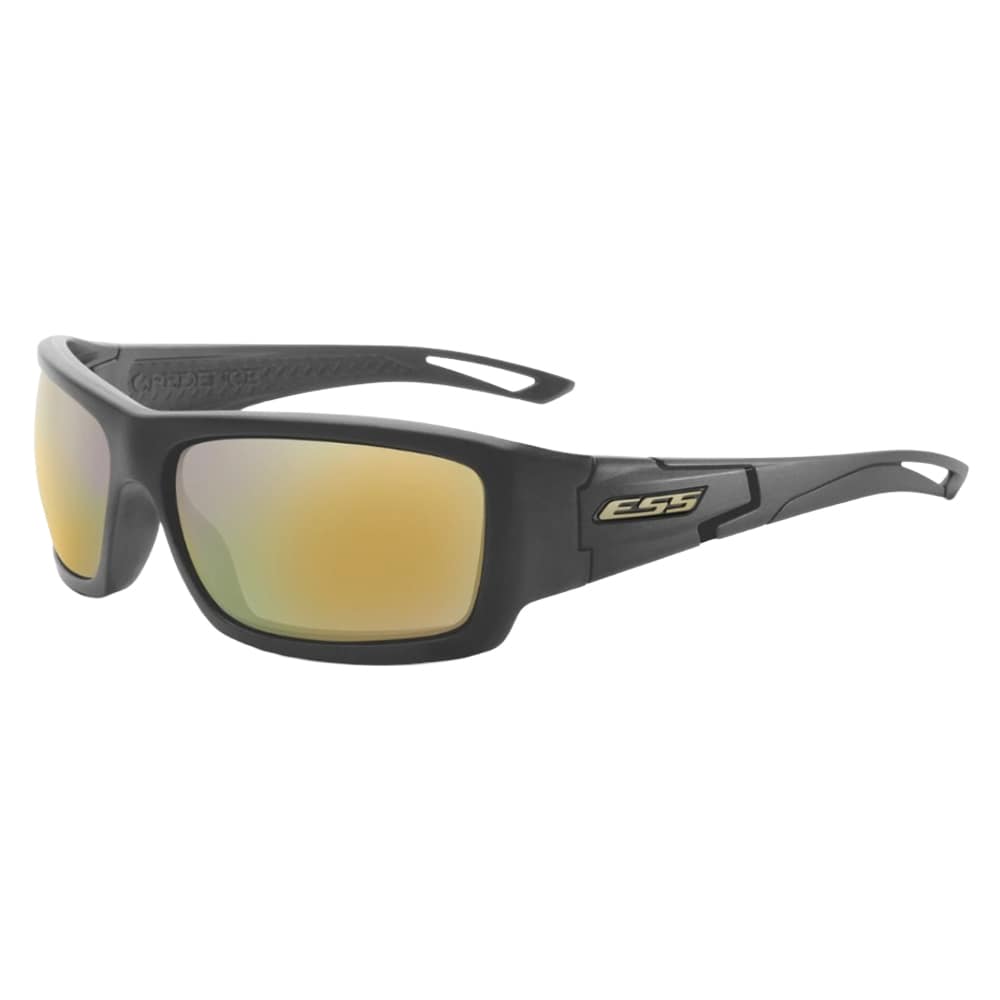 Okulary taktyczne ESS Credence - Carbon Gray/Mirrored Brass