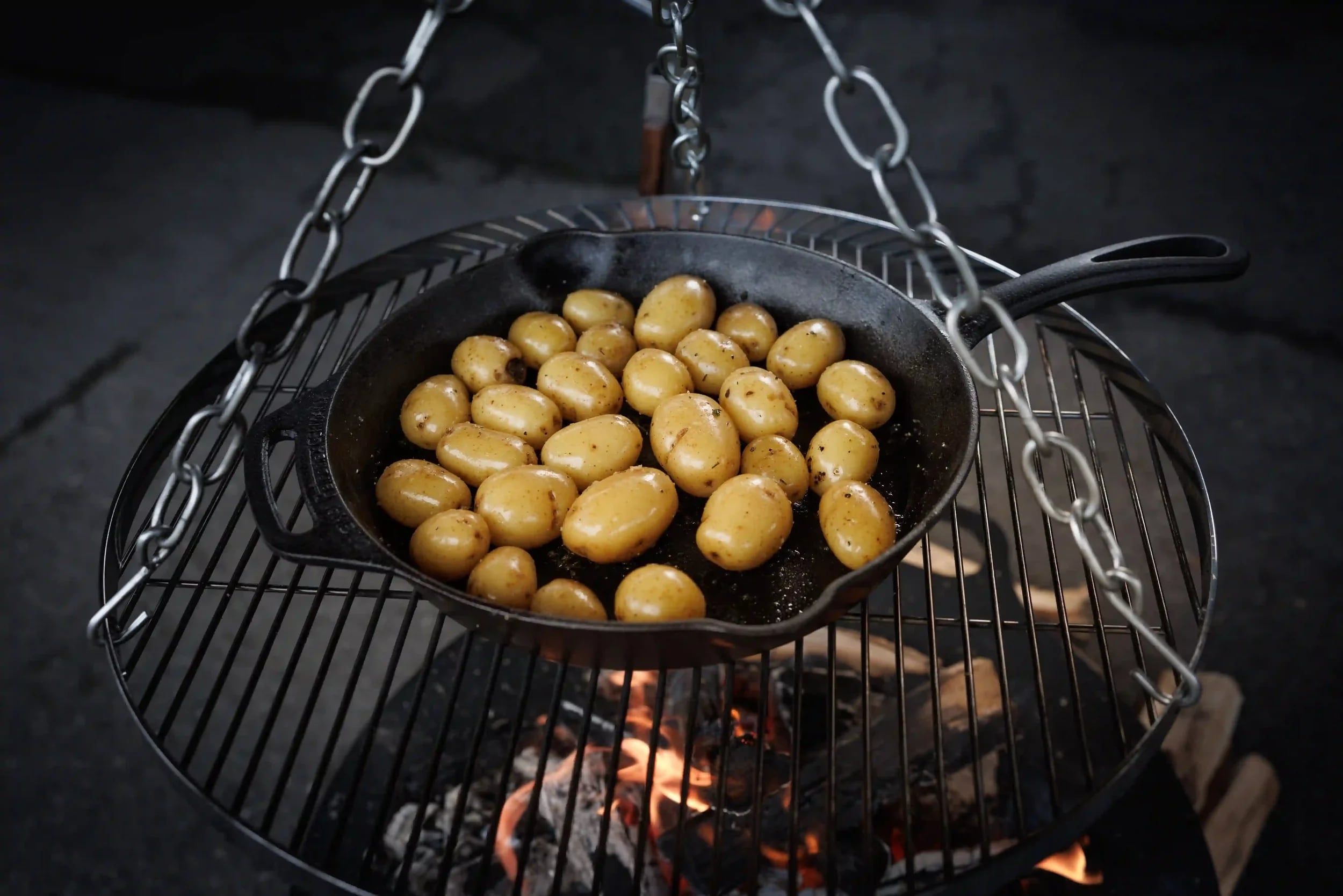 Сковорода чавунна Petromax Grill Fire 30 cm - Black