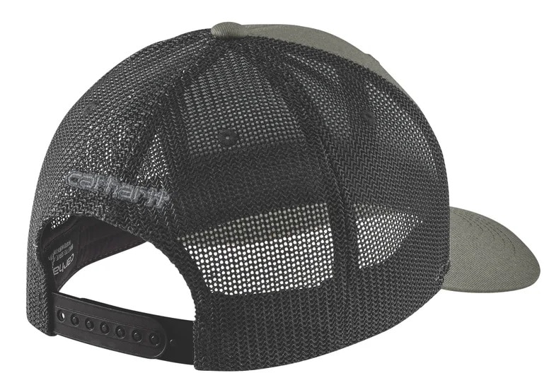 Czapka z daszkiem Carhartt Twill Mesh Back Logo - Dusty Olive