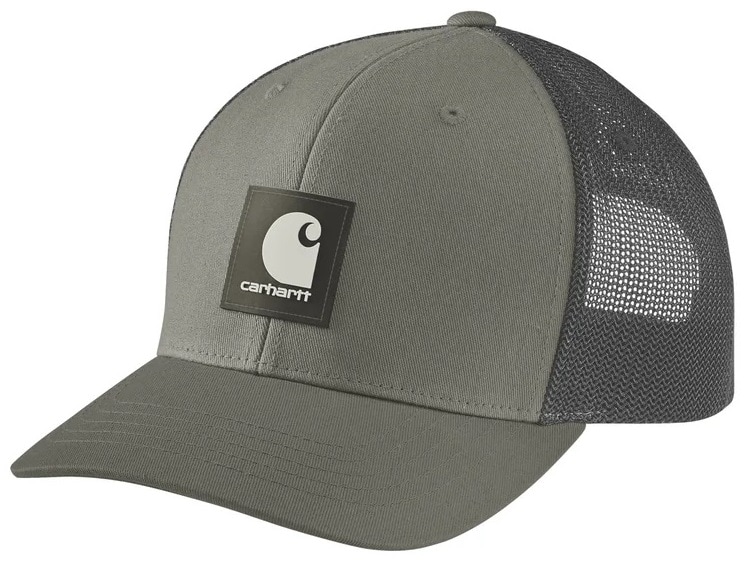 Czapka z daszkiem Carhartt Twill Mesh Back Logo - Dusty Olive
