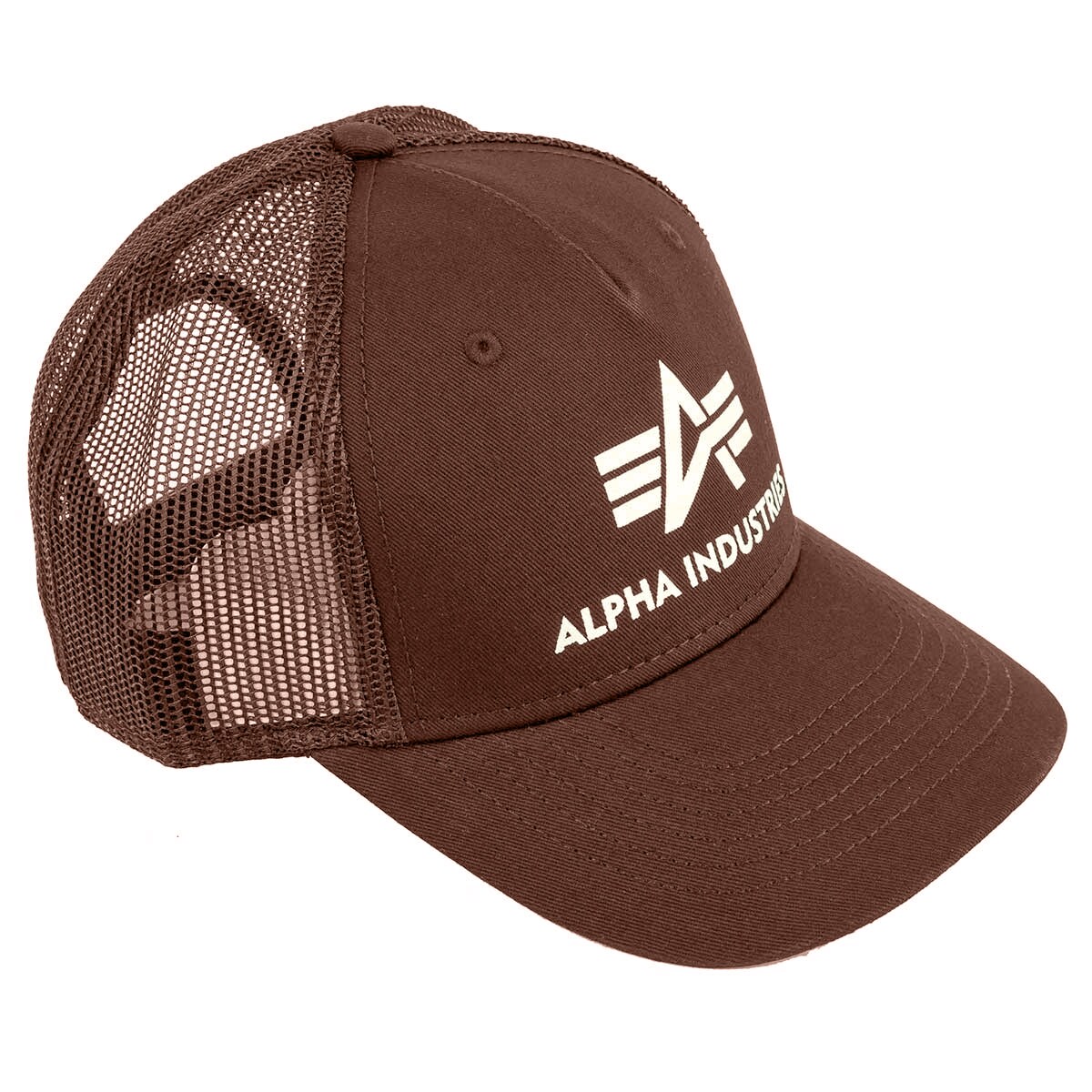Кепка Alpha Industries Basic Trucker Cap - Powder Brown