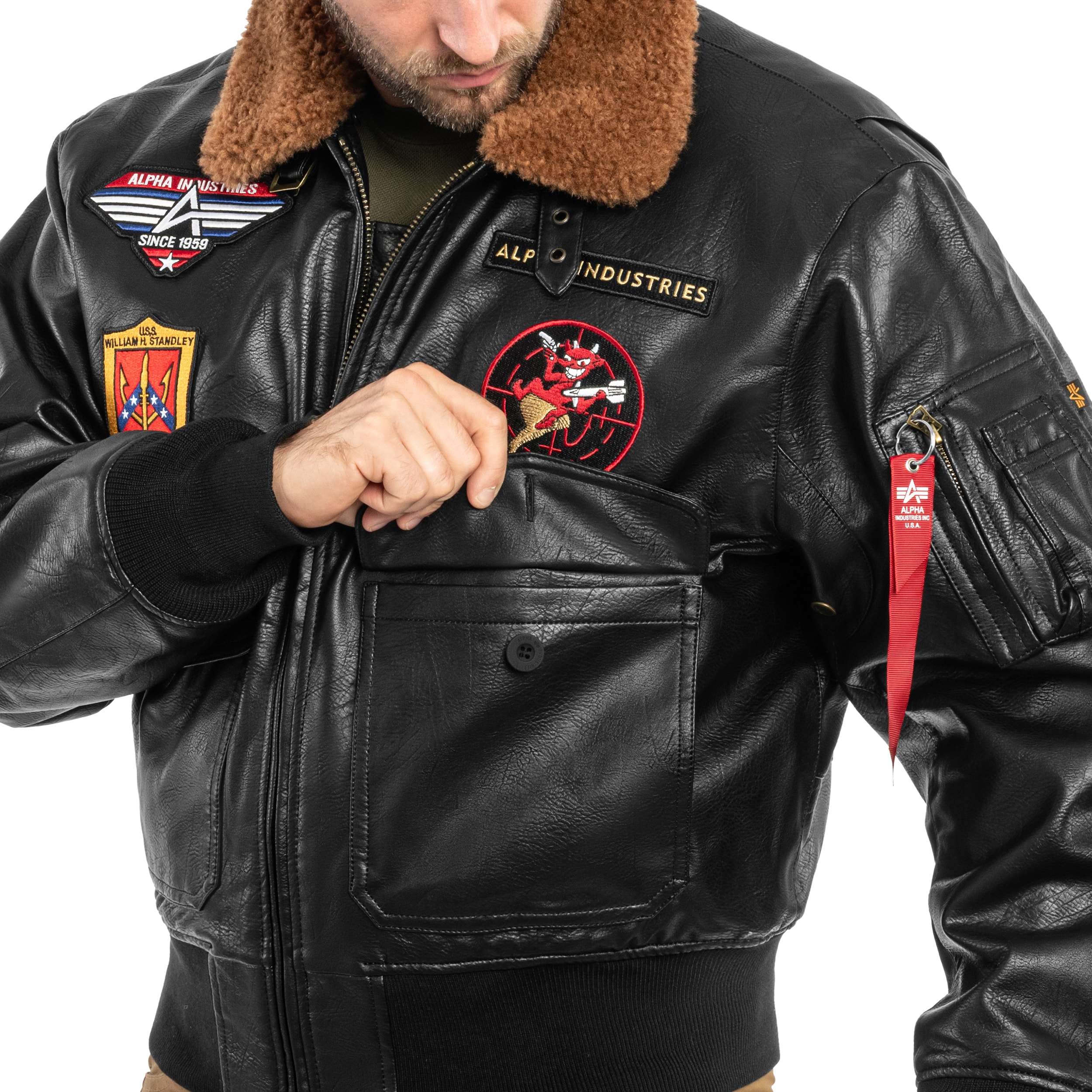 Kurtka Alpha Industries G1 Devils Brigade - Black