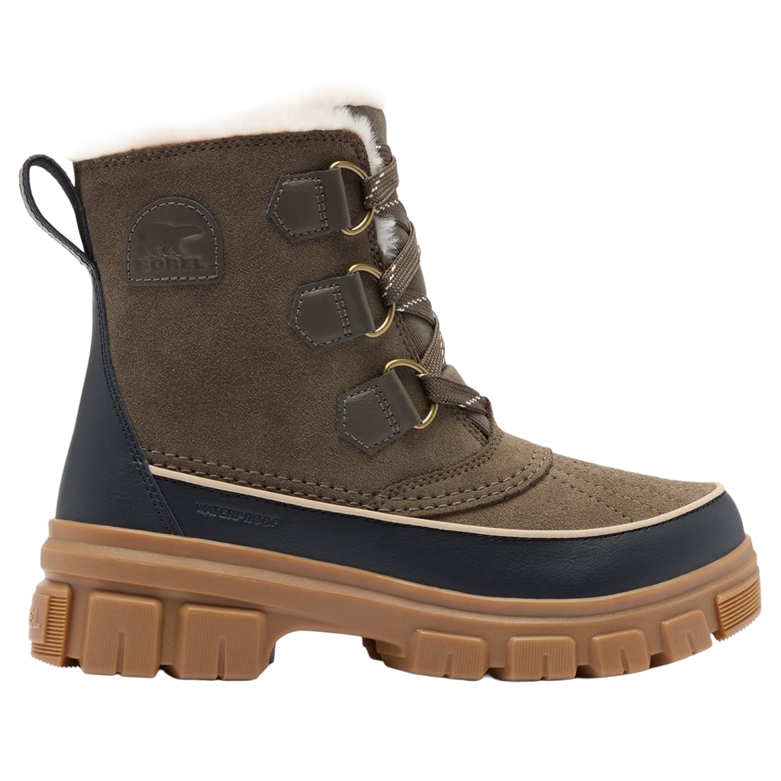 Жіночі черевики Sorel Torino V WP - Major/Black