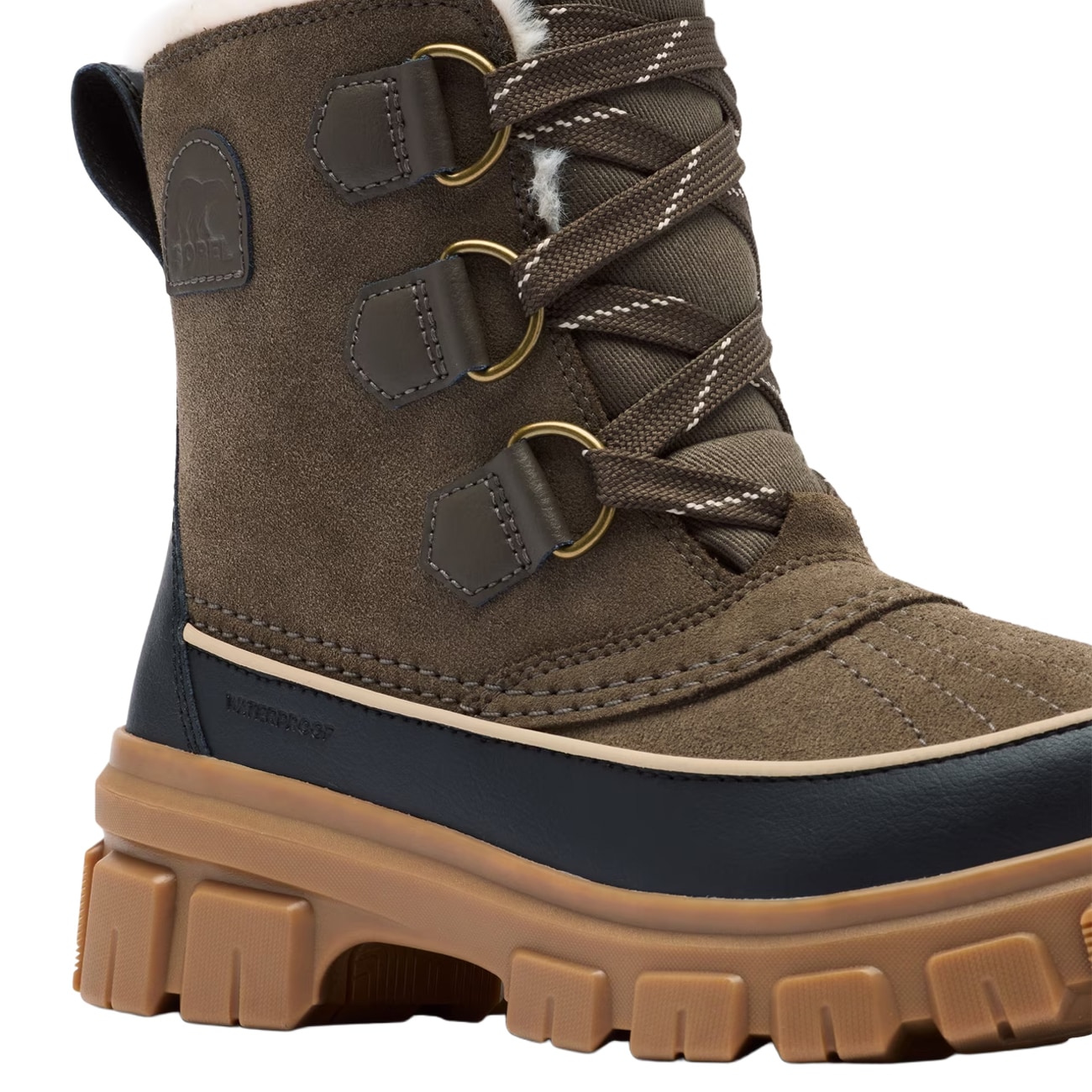 Жіночі черевики Sorel Torino V WP - Major/Black