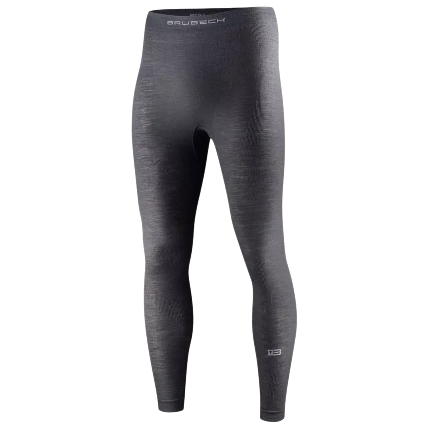Legginsy termoaktywne Brubeck Active Merino V2 - Grafitowe