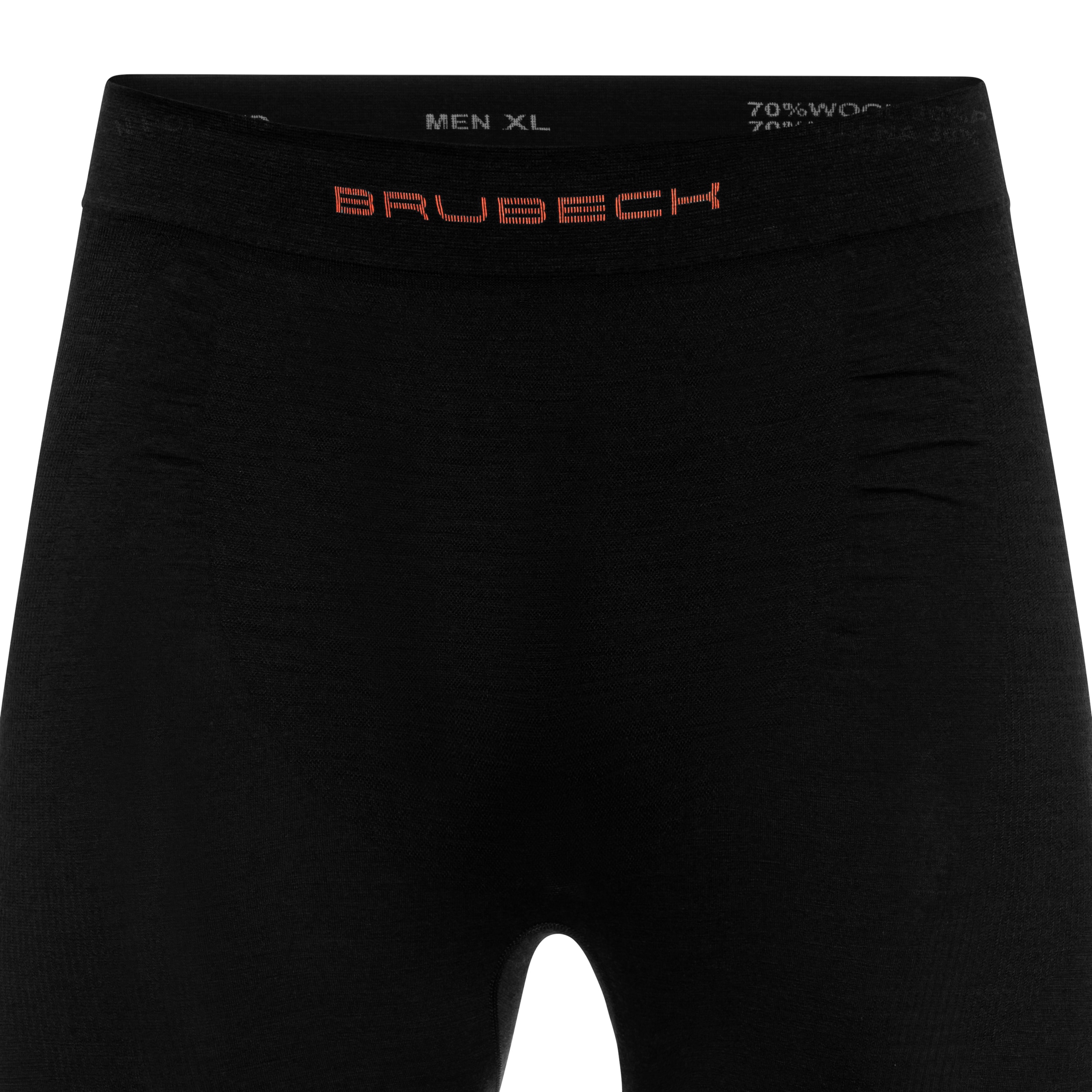 Legginsy termoaktywne Brubeck Active Merino v2 - Czarne