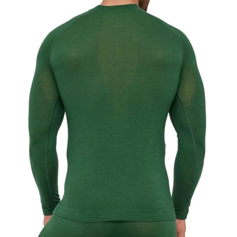 Koszulka termoaktywna Brubeck Active Merino - Zielony