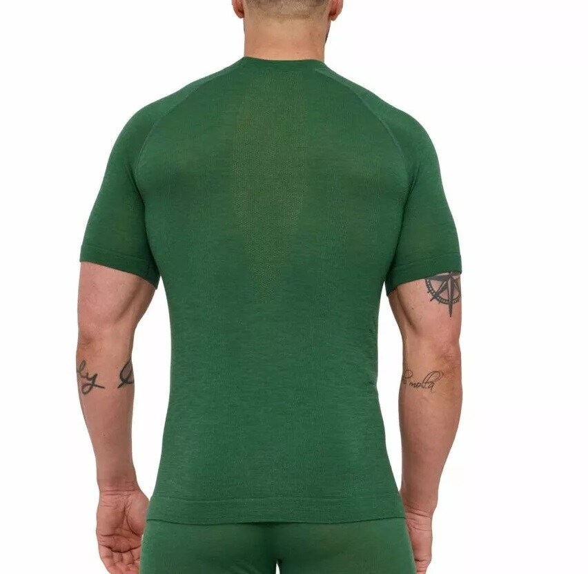 Термофутболка Brubeck Active Merino - Зелена