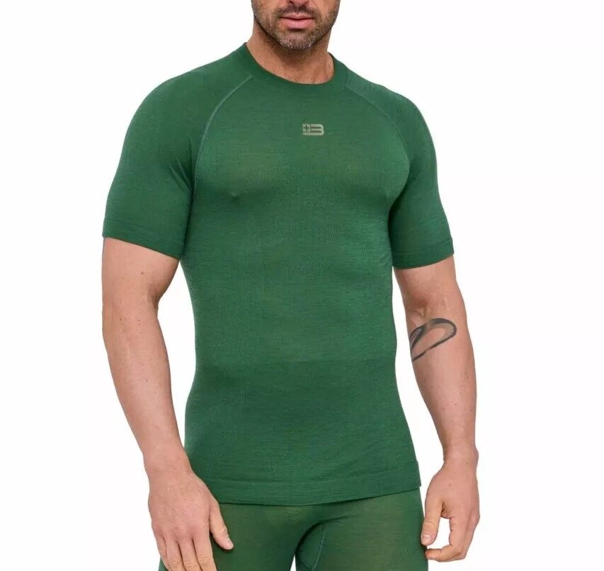 Термофутболка Brubeck Active Merino - Зелена