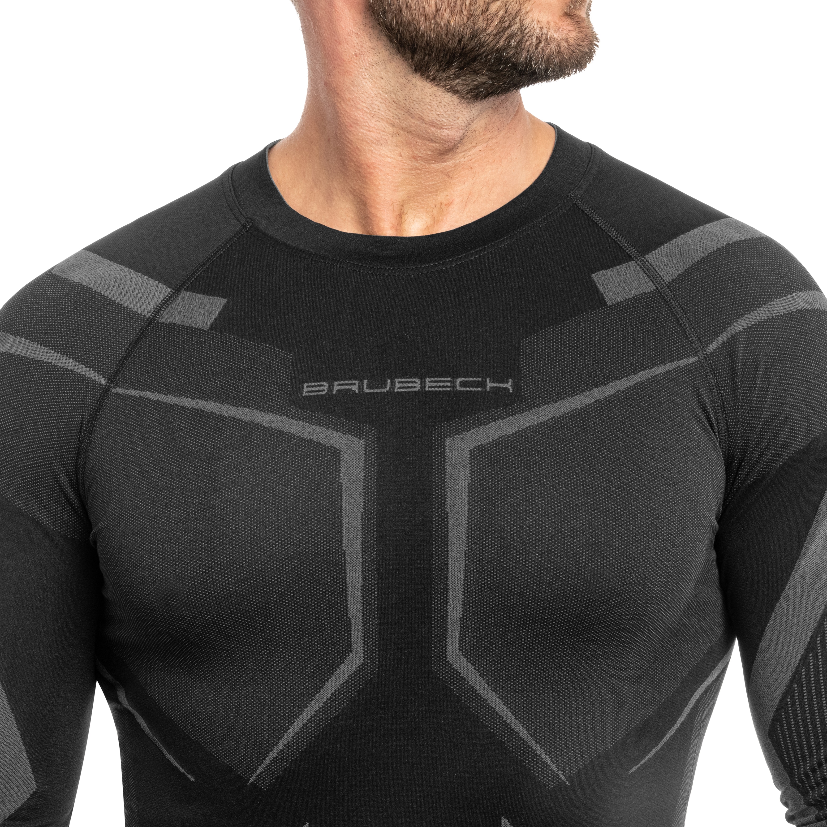 Brubeck Dry Thermal Shirt - Black/Graphite