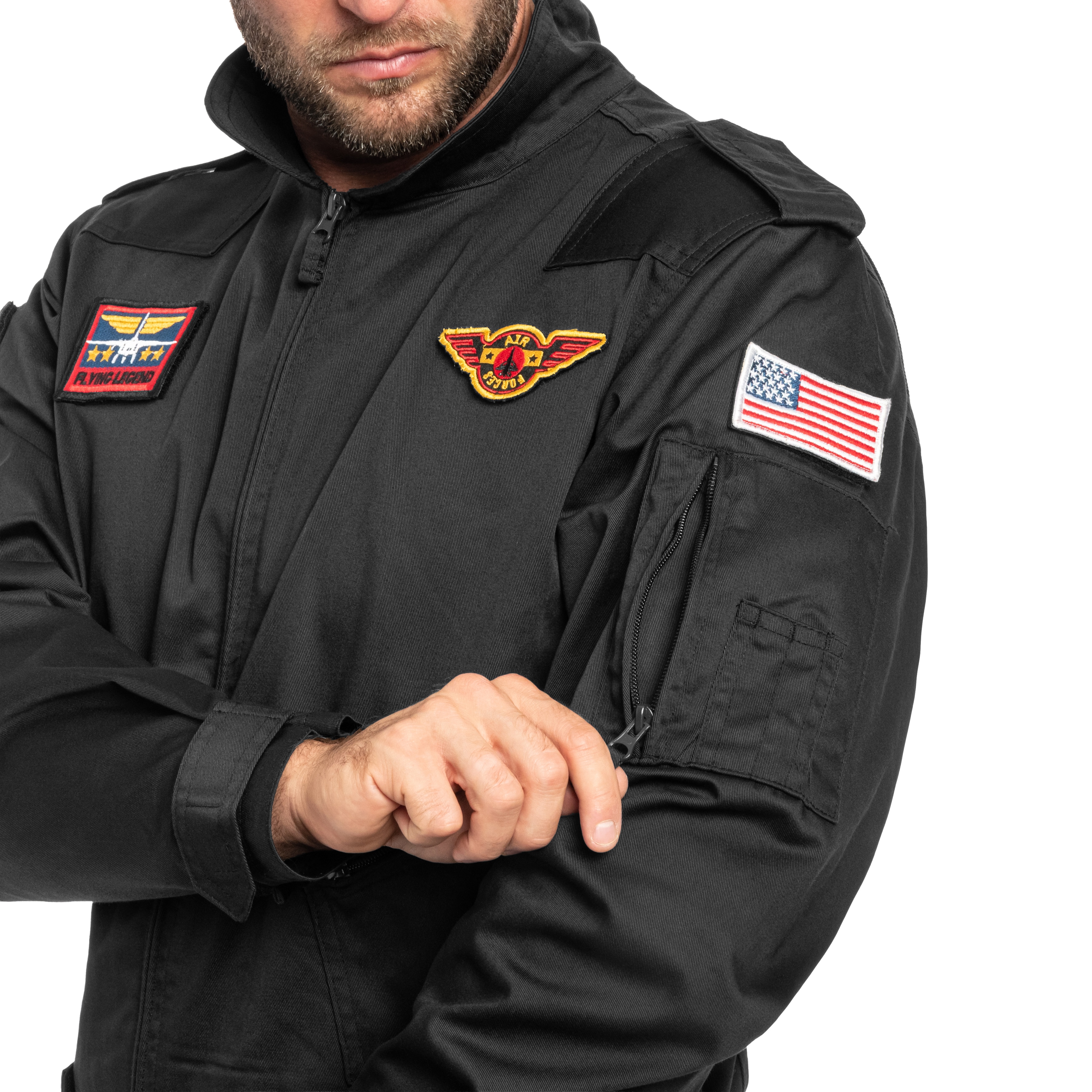Kombinezon Brandit Pilot Suit - Black