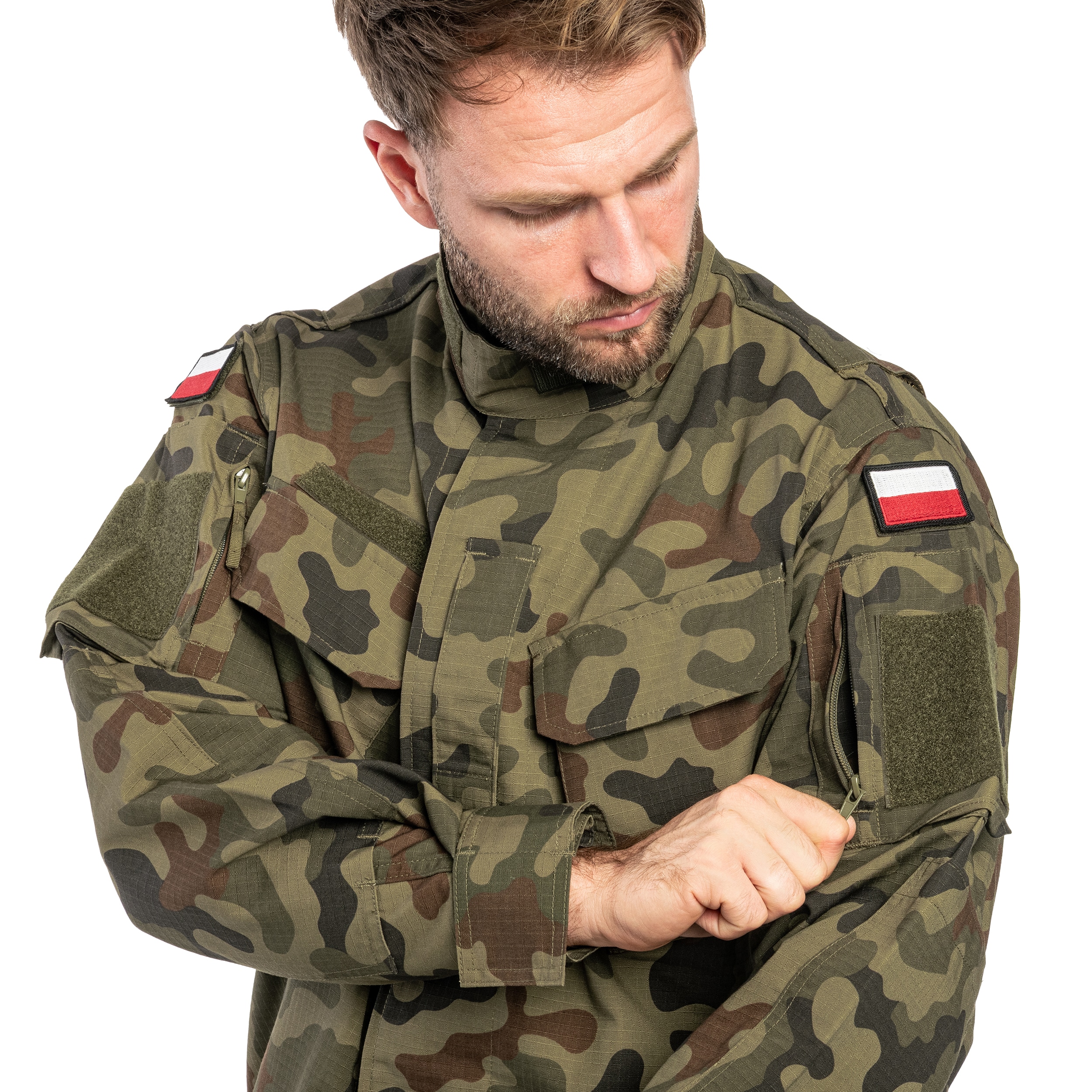 Bluza mundurowa MaxPro-Tech WZ 2019 Rip-Stop - wz.93 Pantera PL Woodland