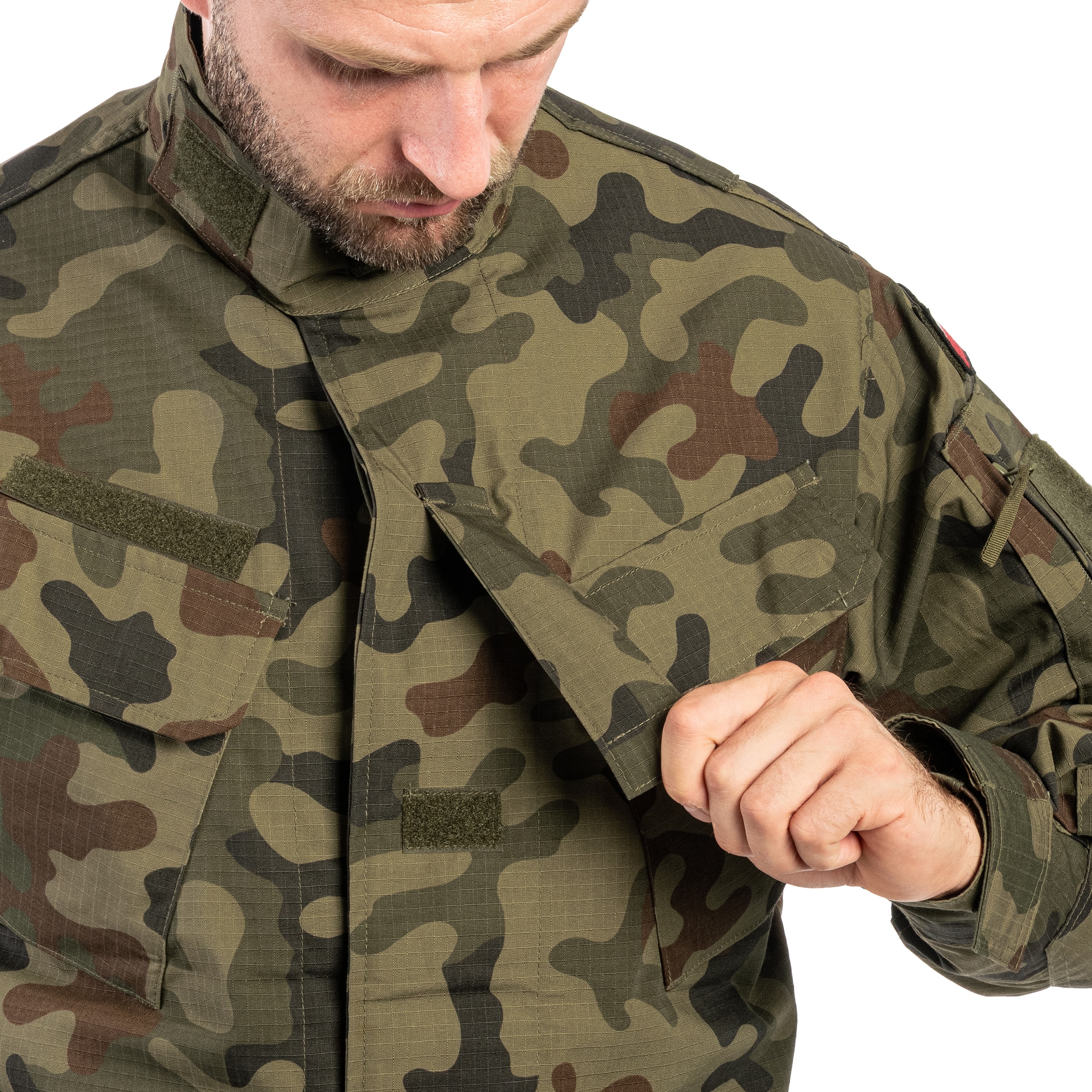 Bluza mundurowa MaxPro-Tech WZ 2019 Rip-Stop - wz.93 Pantera PL Woodland