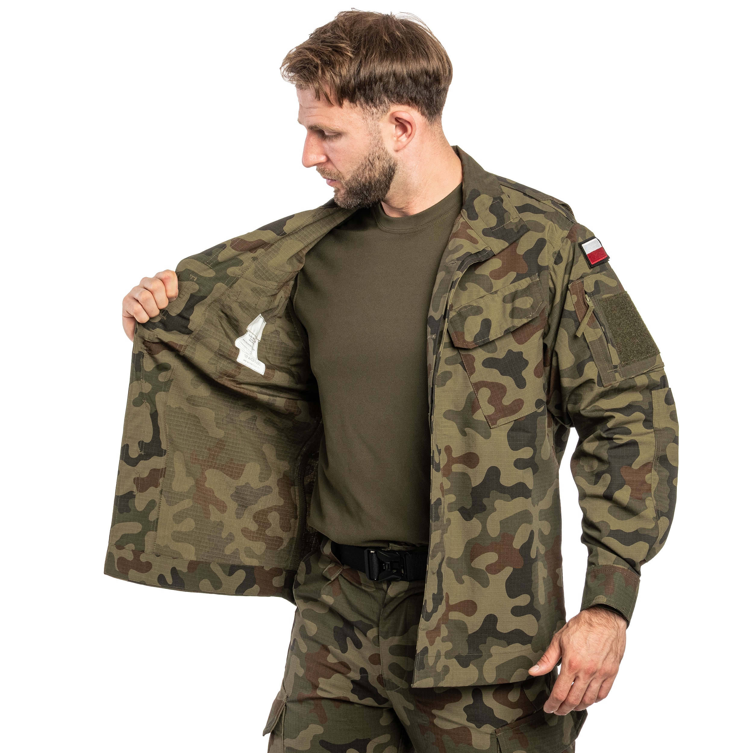 Bluza mundurowa MaxPro-Tech WZ 2019 Rip-Stop - wz.93 Pantera PL Woodland