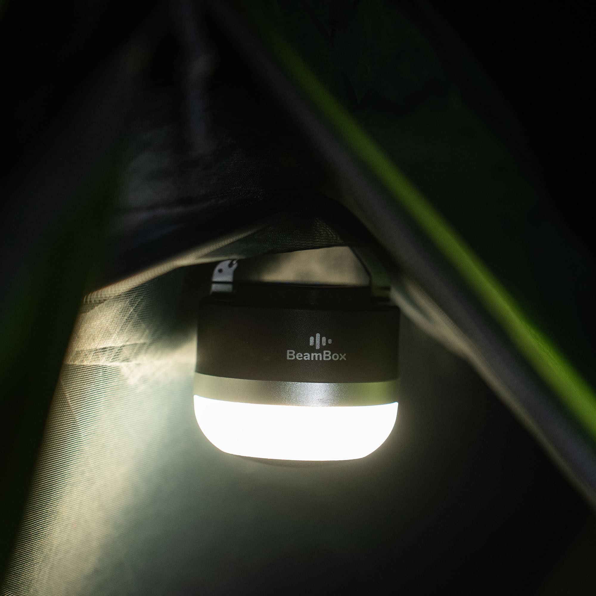 Lampa kempingowa Mactronic BeamBox z głośnikiem bezprzewodowym - 160 lumenów