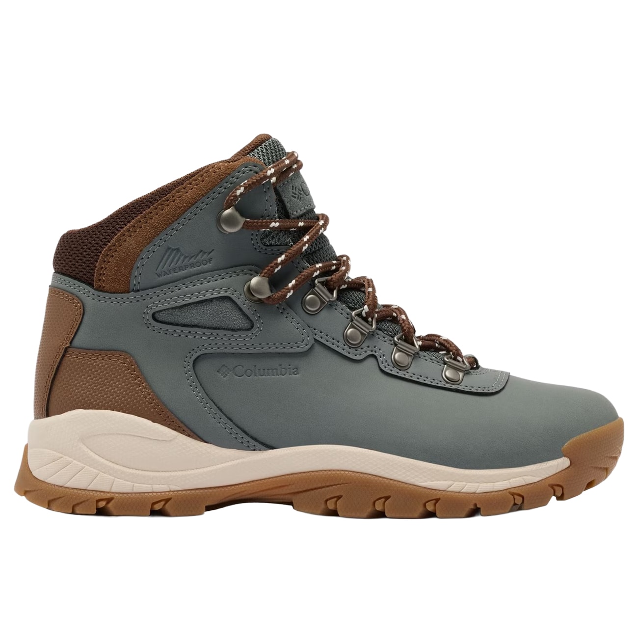 Buty damskie Columbia Newton Ridge Plus WP - Sedona Sage/Nutmeg