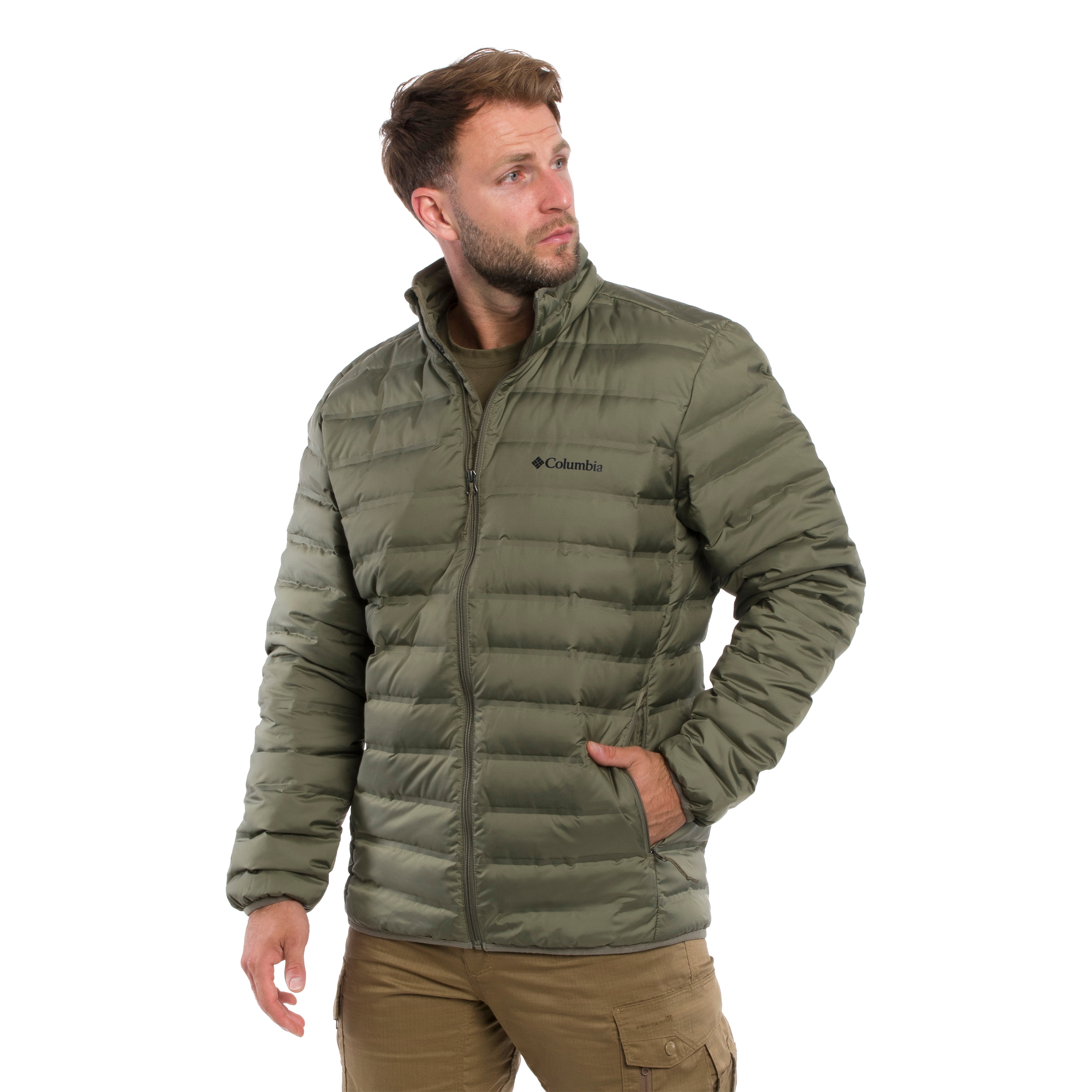 Kurtka Columbia Lake 22 II Down Jacket - Stone Green