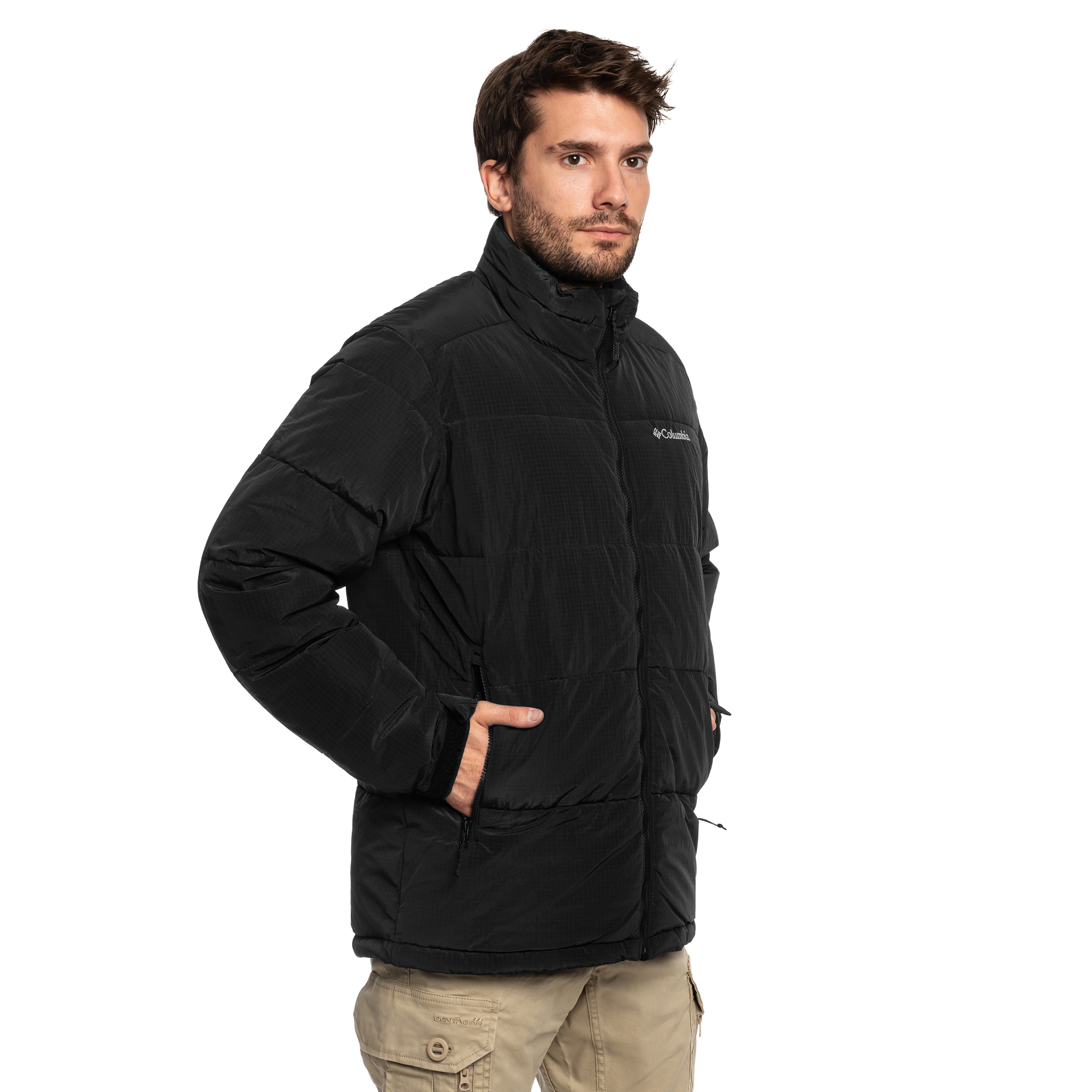Kurtka Columbia Pike Lake II Novelty Jacket - Black