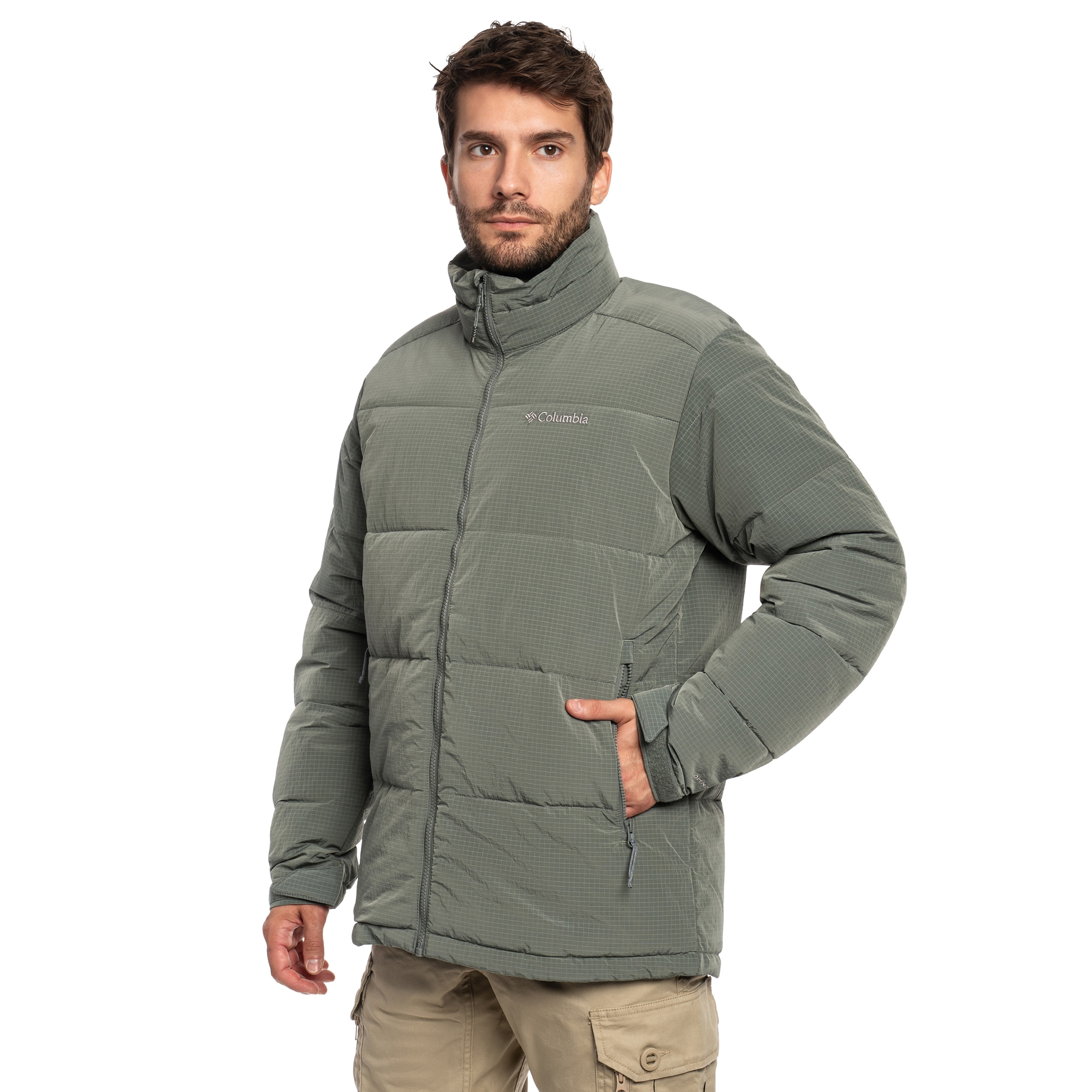 Kurtka Columbia Pike Lake II Novelty Jacket - Green