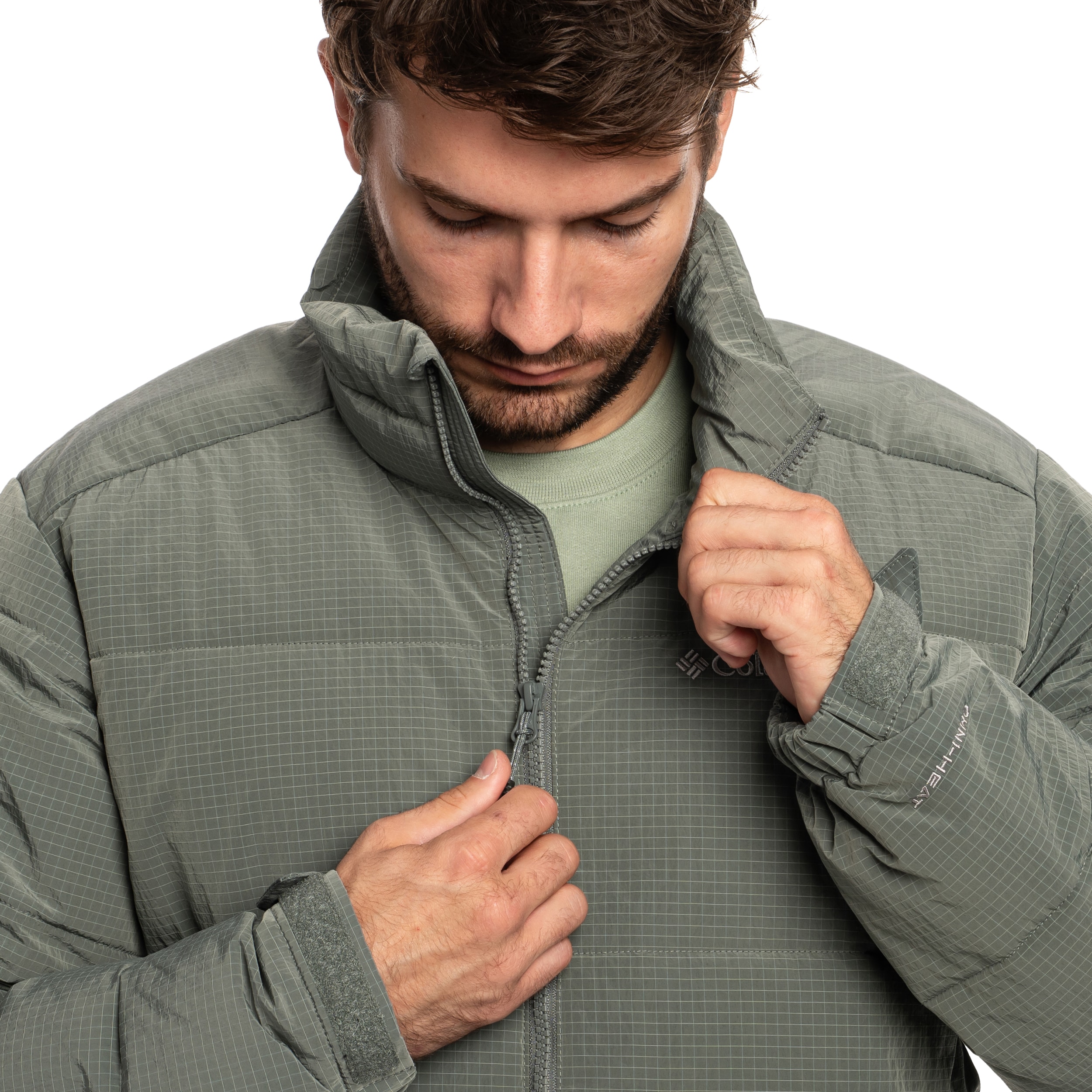 Kurtka Columbia Pike Lake II Novelty Jacket - Green