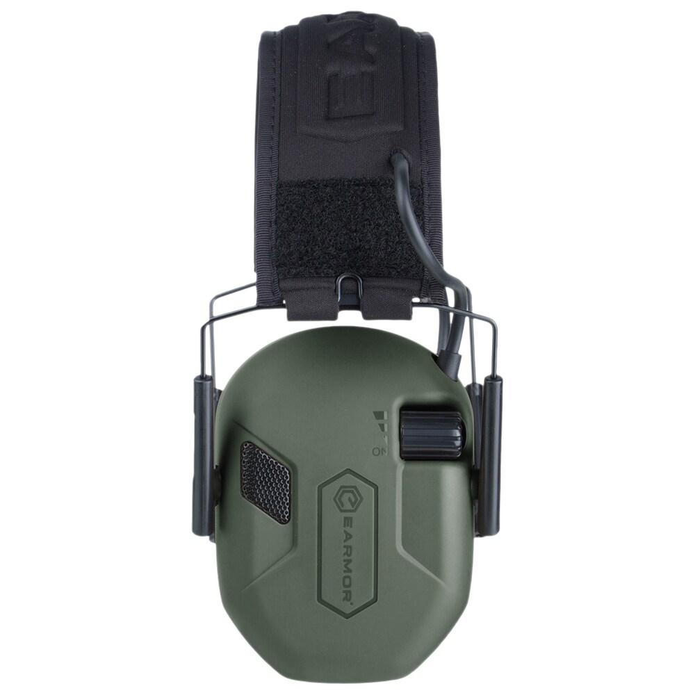 Ochronniki słuchu aktywne Earmor M300T - Foliage Green