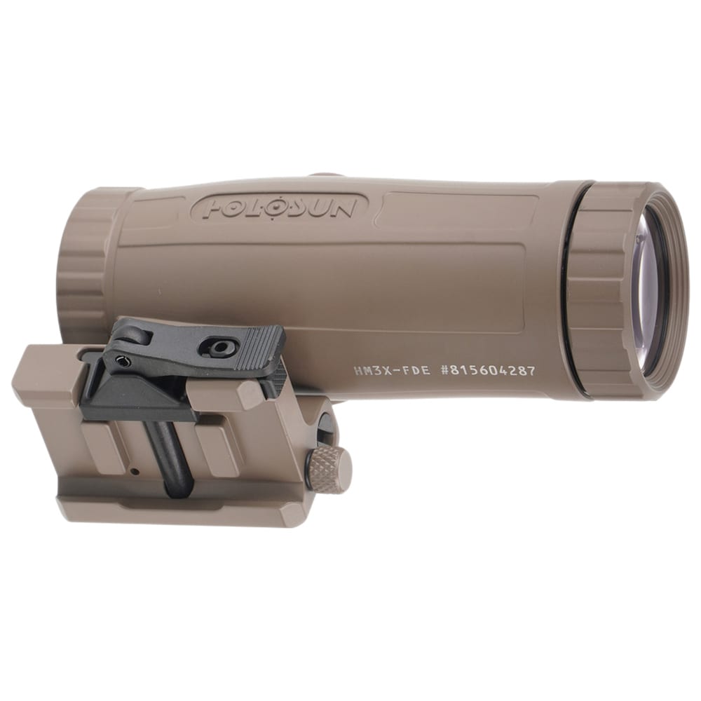 Luneta typu magnifier Holosun HM3X 3X z montażem Flip & QD - FDE