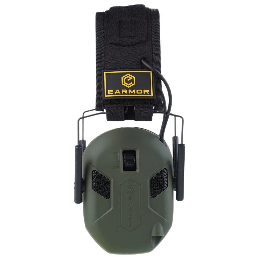 Ochronniki słuchu aktywne Earmor M300X IPSC - Foliage Green
