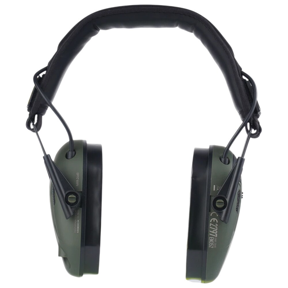 Ochronniki słuchu aktywne Earmor M300X IPSC - Foliage Green