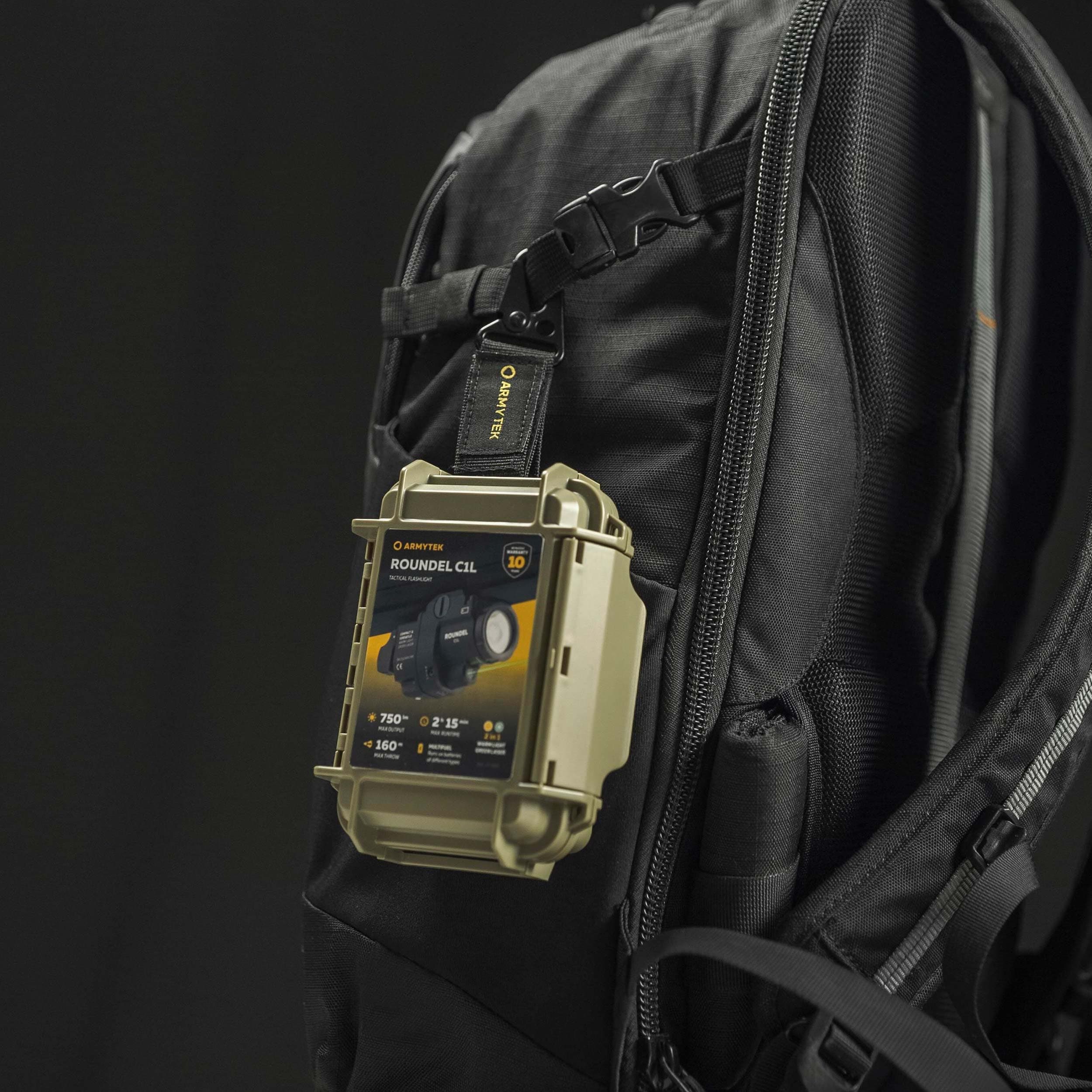Armytek Roundel C1L Weapon Light with Laser Sight - 800 Lumens