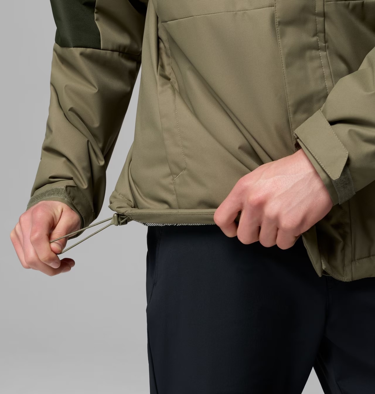 Kurtka Columbia Hikebound II Insulated Waterproof Jacket - Stone Green/Greenscape