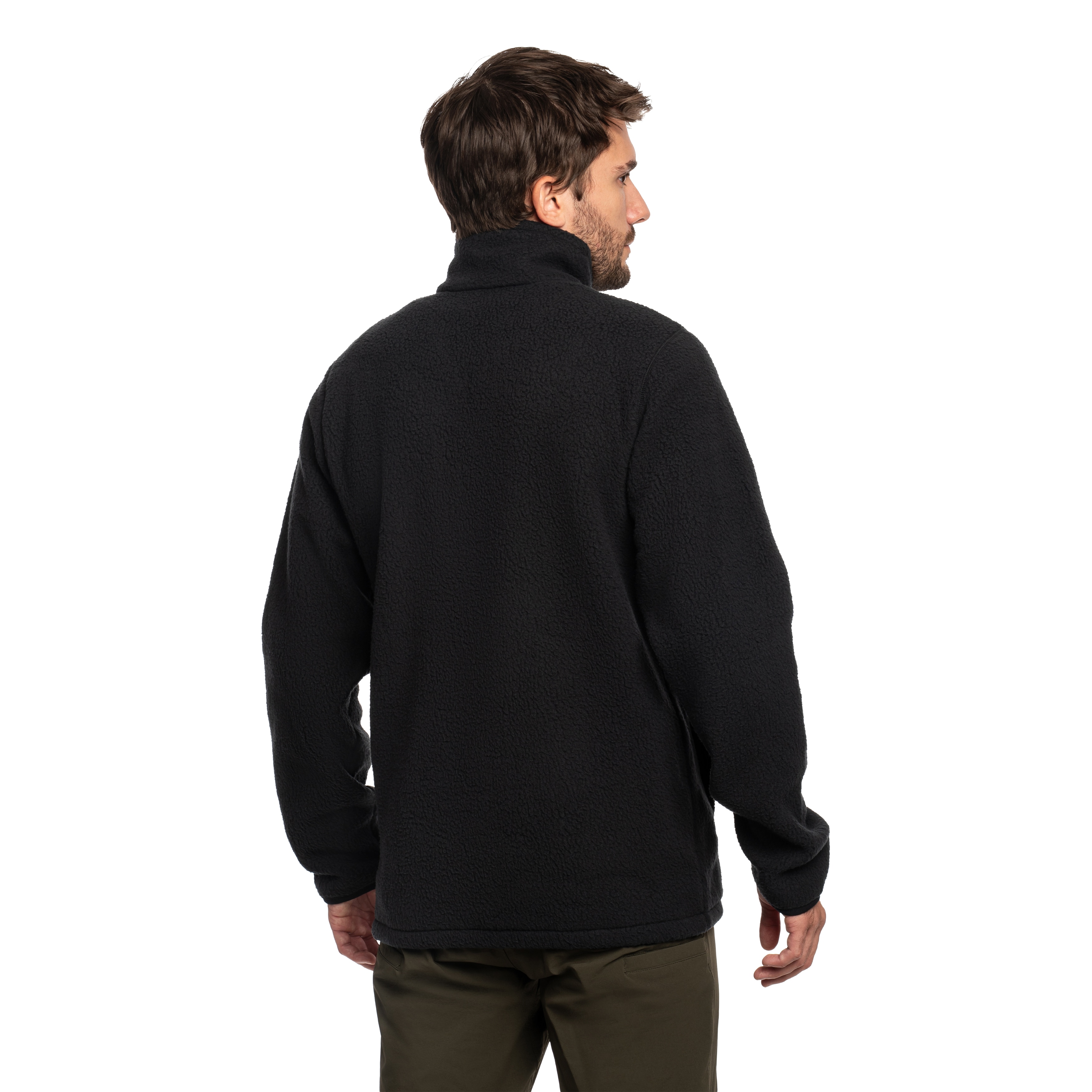 Polar Columbia Jasper Ridge Pebbled Full Zip - Black