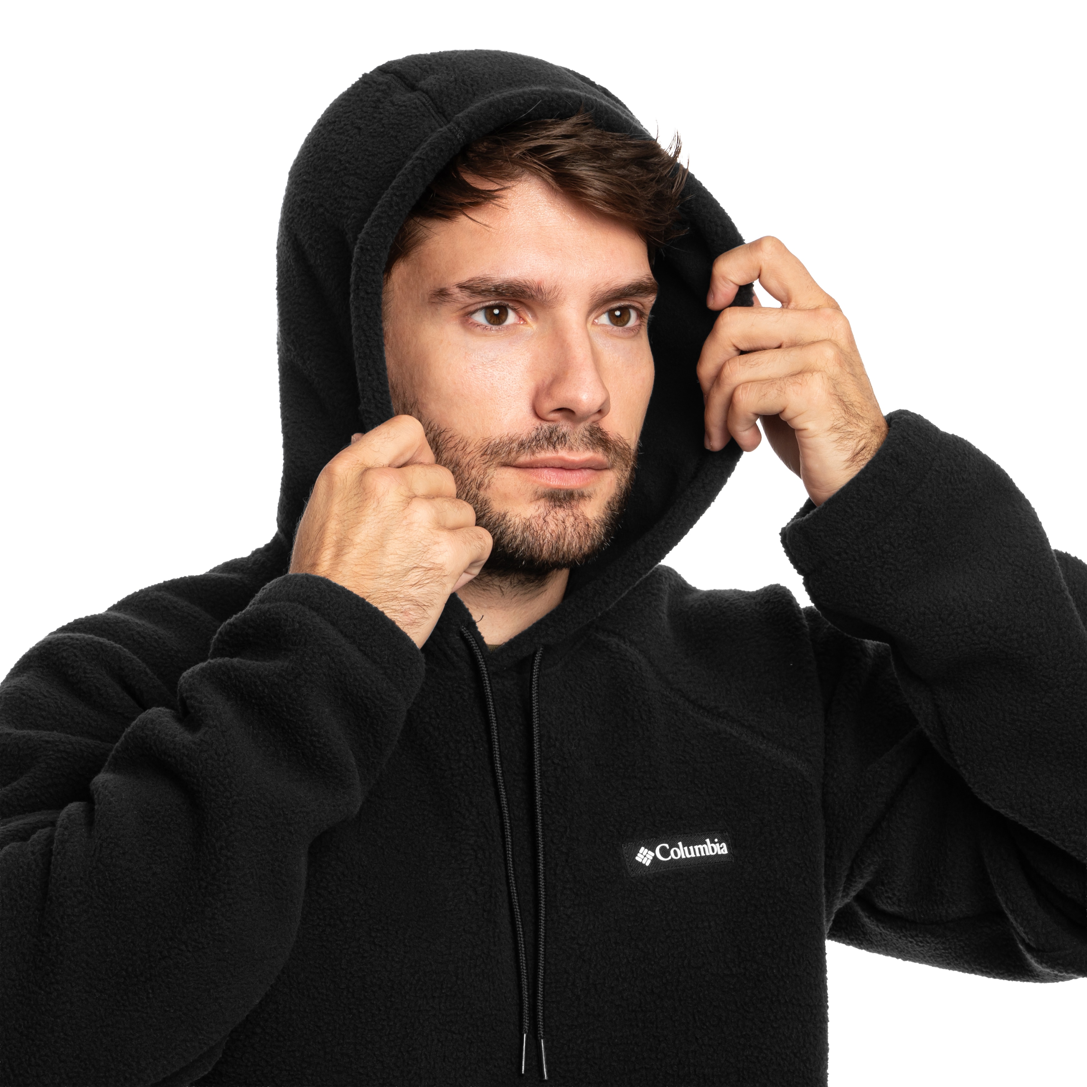 Polar Columbia Timber Crest MTR Fleece Hoodie - Black