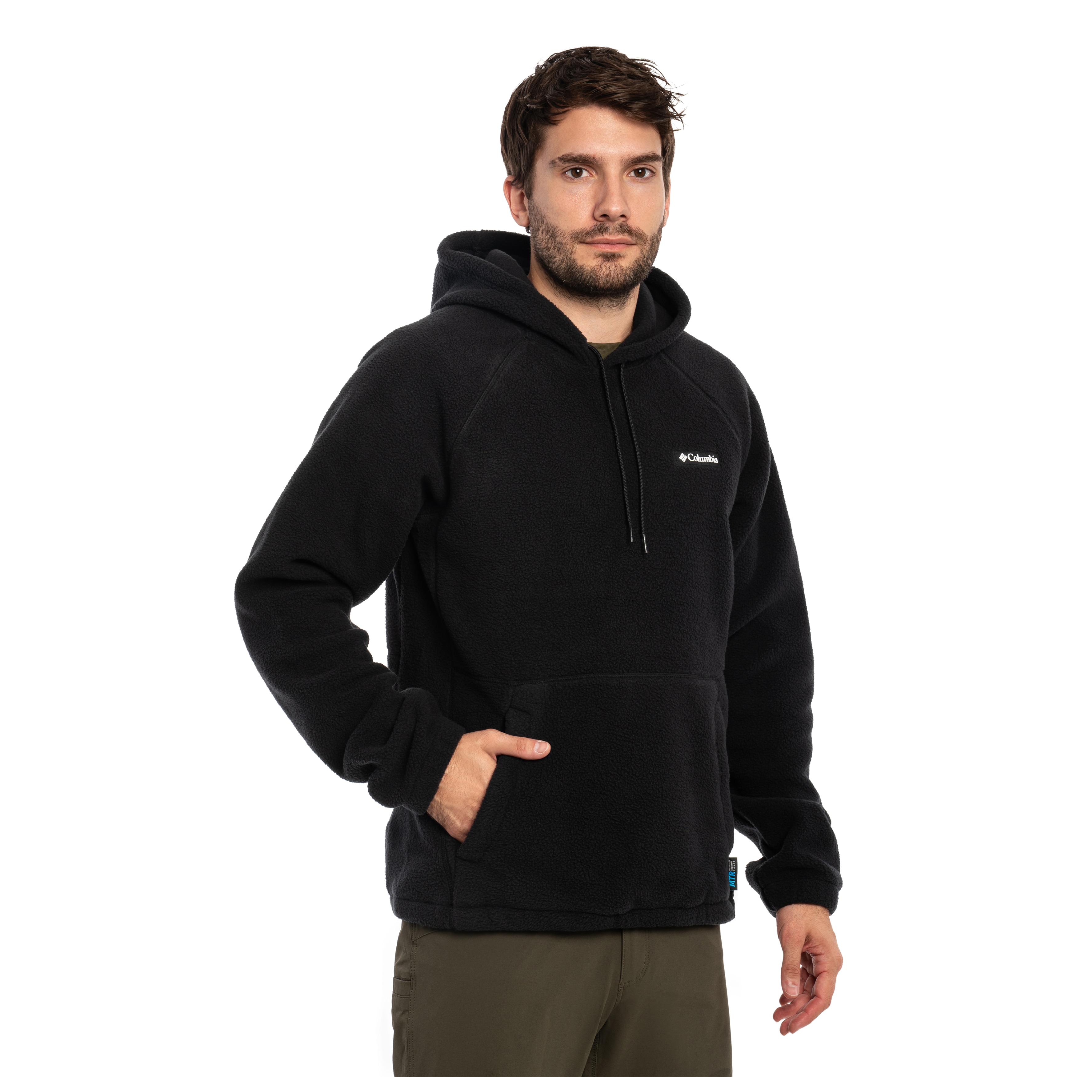 Polar Columbia Timber Crest MTR Fleece Hoodie - Black