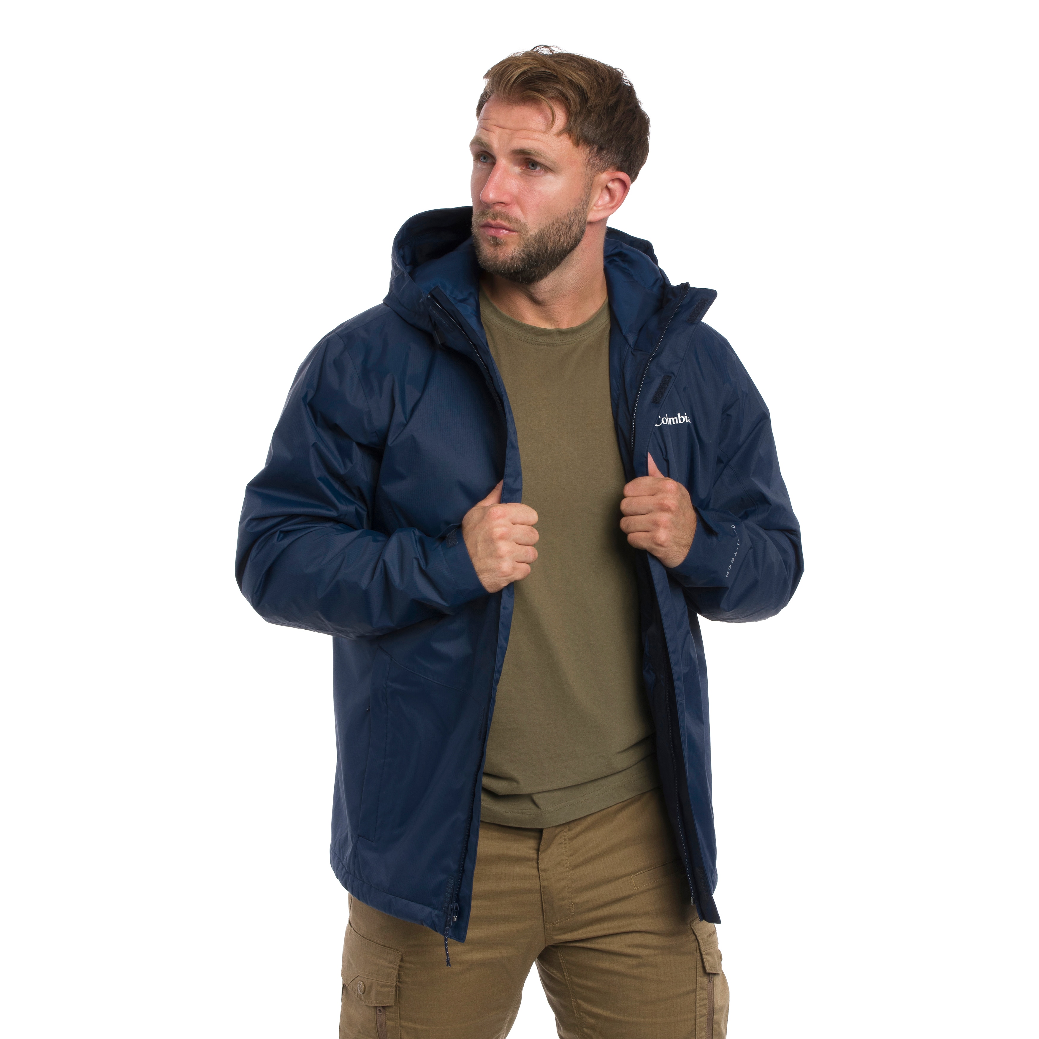 Kurtka Columbia Pouring Adventure Insulated - Blue