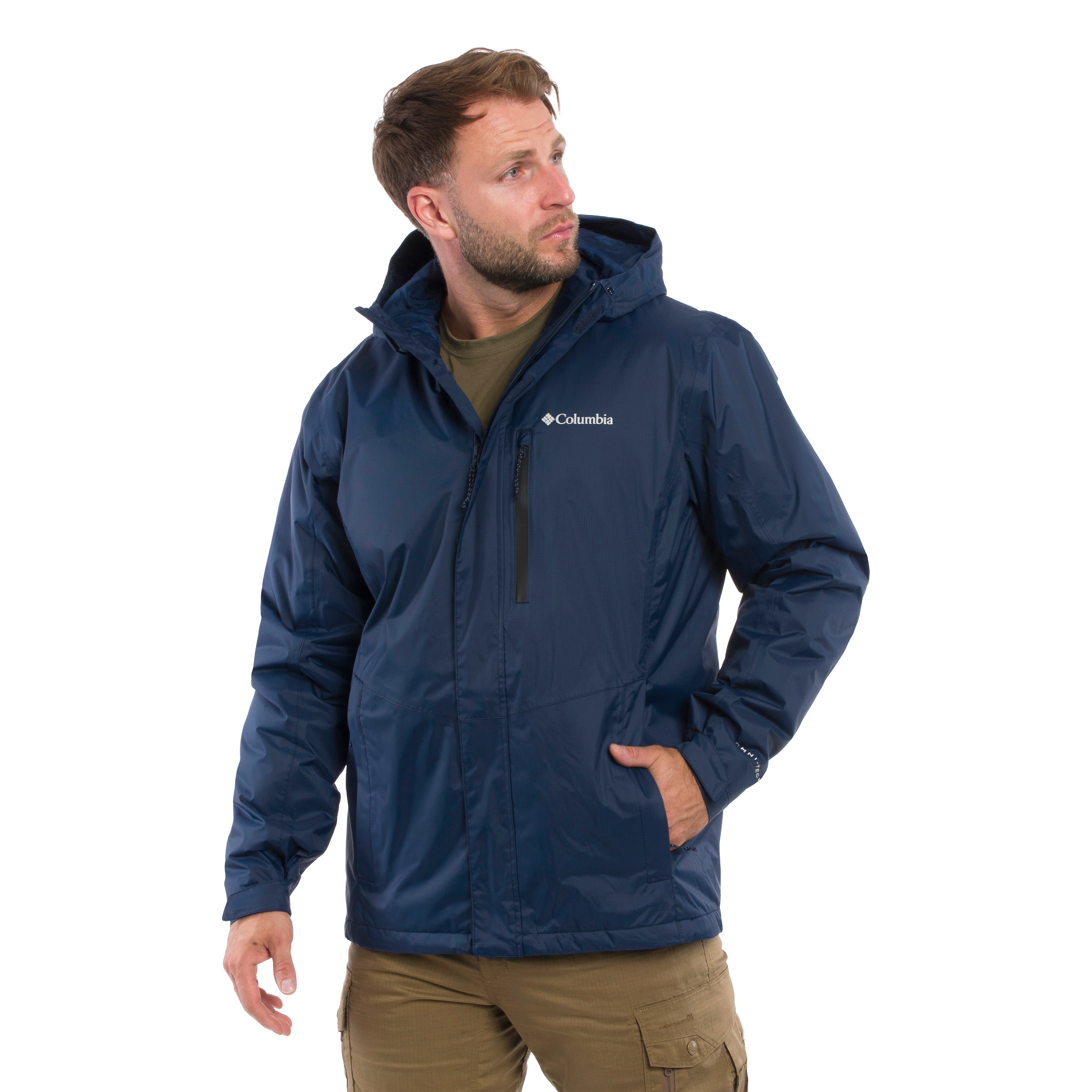 Kurtka Columbia Pouring Adventure Insulated - Blue