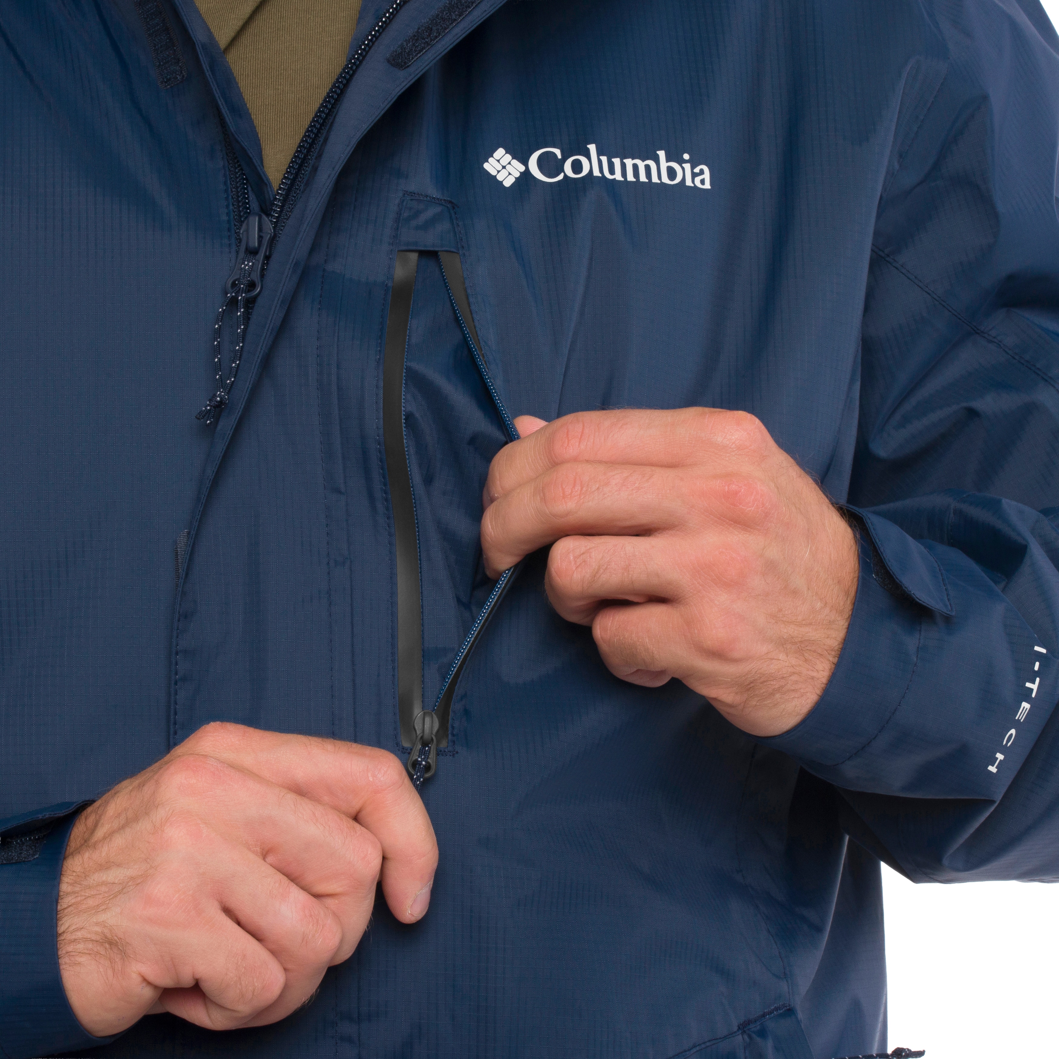 Kurtka Columbia Pouring Adventure Insulated - Blue