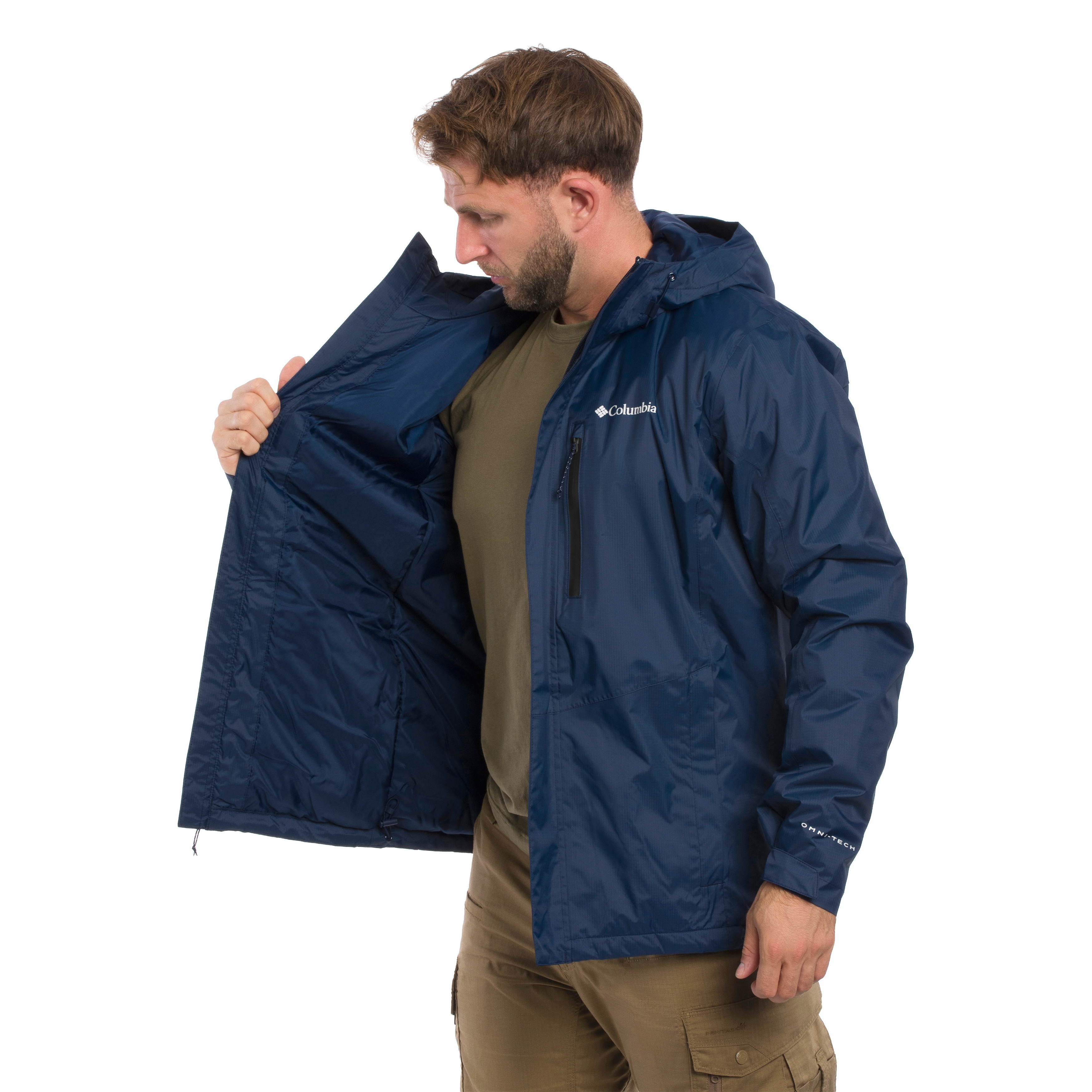Kurtka Columbia Pouring Adventure Insulated - Blue