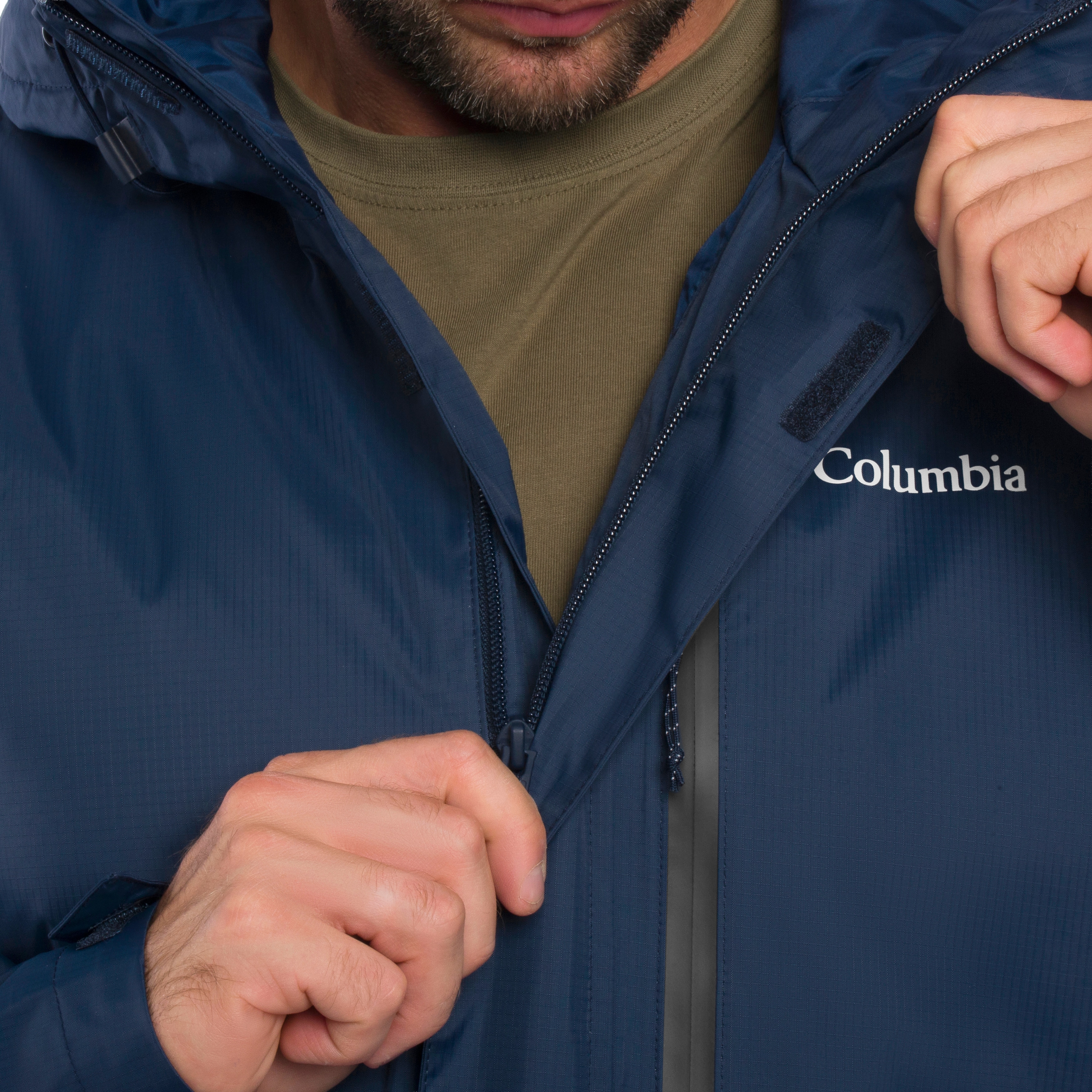 Kurtka Columbia Pouring Adventure Insulated - Blue