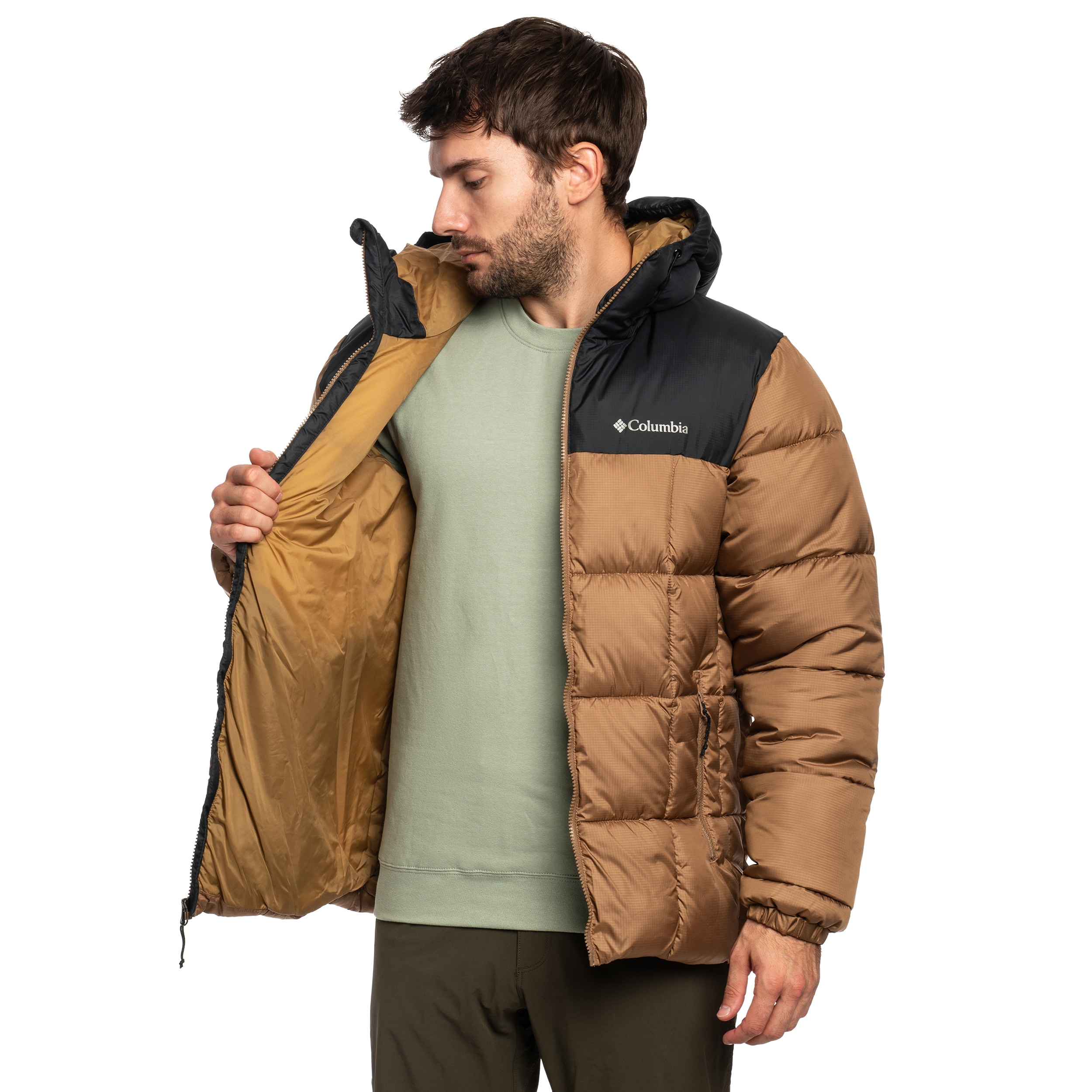 Kurtka Columbia Puffect IV Hooded Puffer - Delta/Black