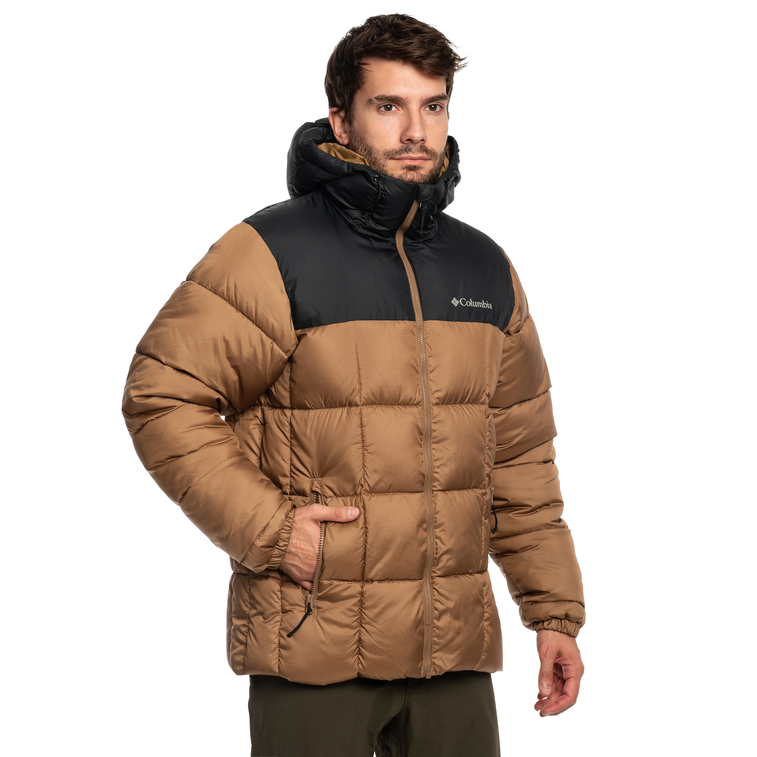 Kurtka Columbia Puffect IV Hooded Puffer - Delta/Black