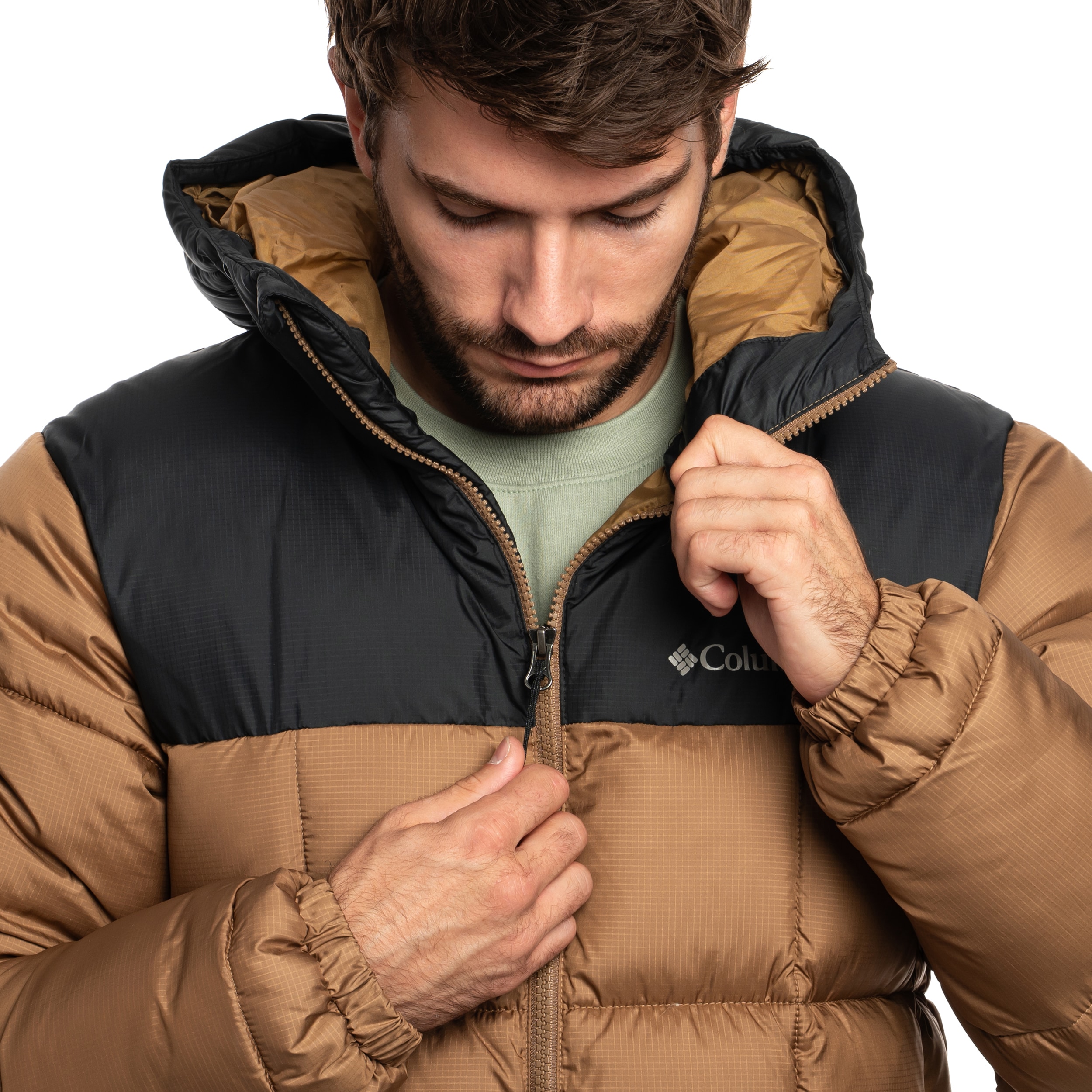 Kurtka Columbia Puffect IV Hooded Puffer - Delta/Black